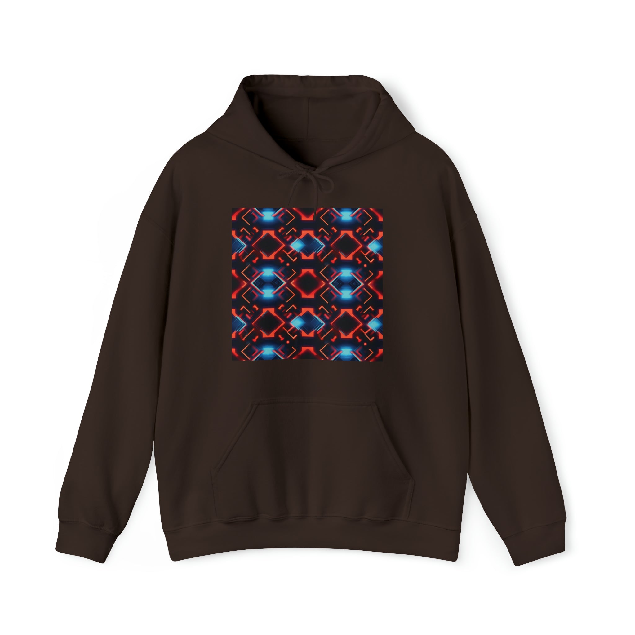 Unisex Heavy Blend™ Hooded Sweatshirt - Abstract Neon Designs 07