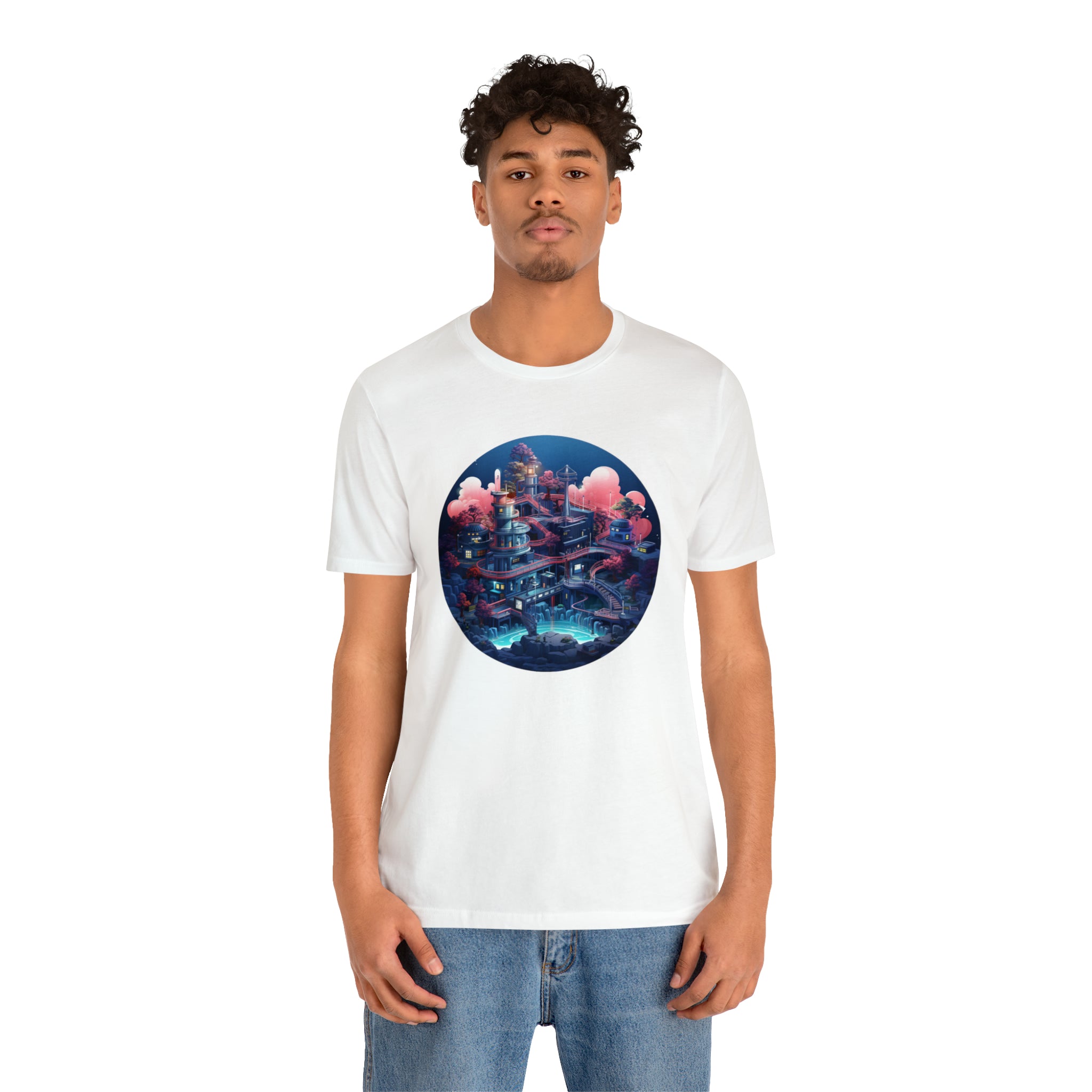 Unisex Jersey Short Sleeve Tee - Isometric Designs 03