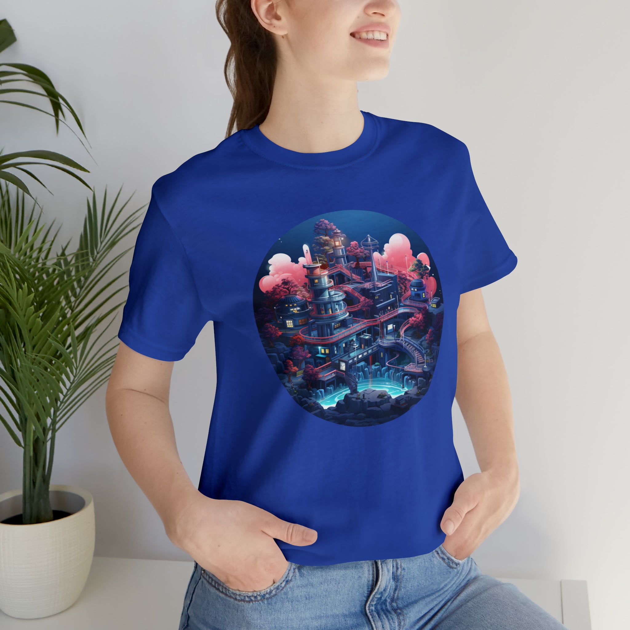 Unisex Jersey Short Sleeve Tee - Isometric Designs 03