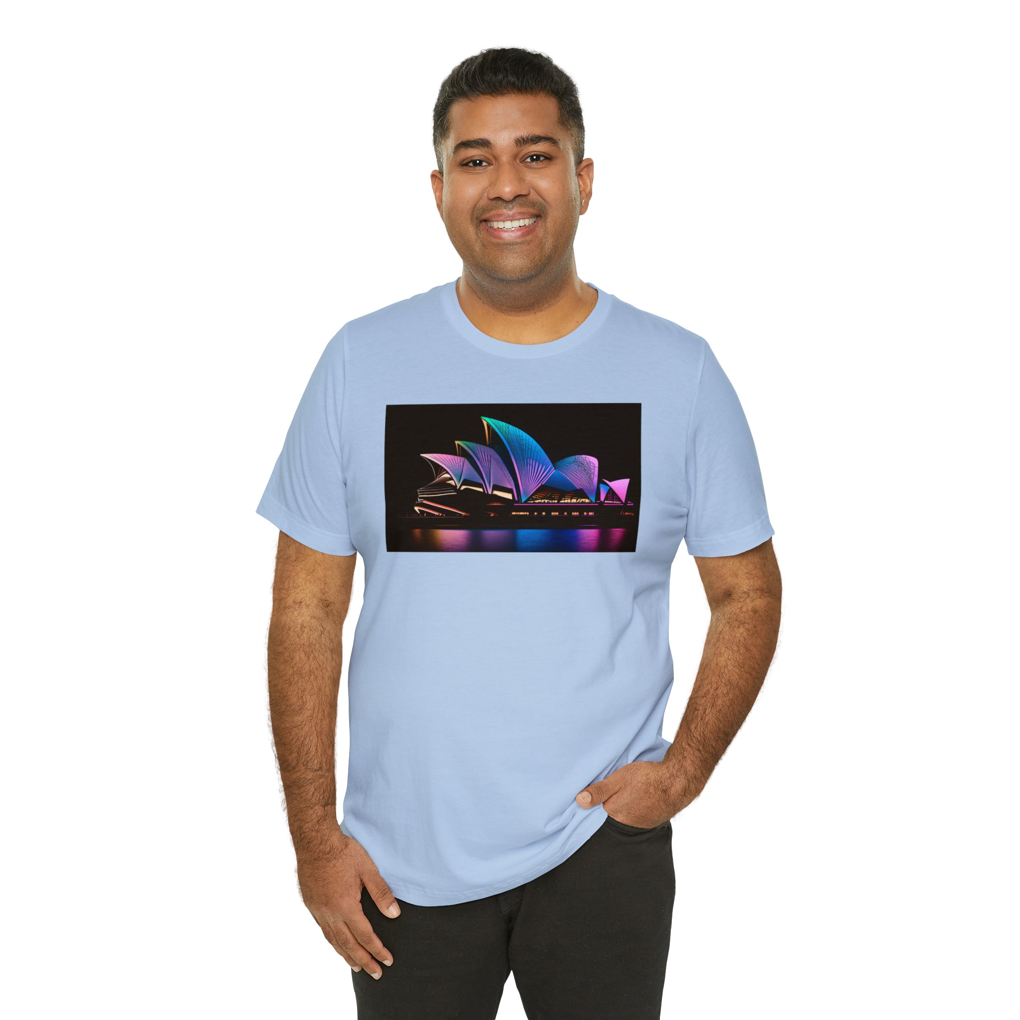 Unisex Jersey Short Sleeve Tee - Sydney Opera House, Australia