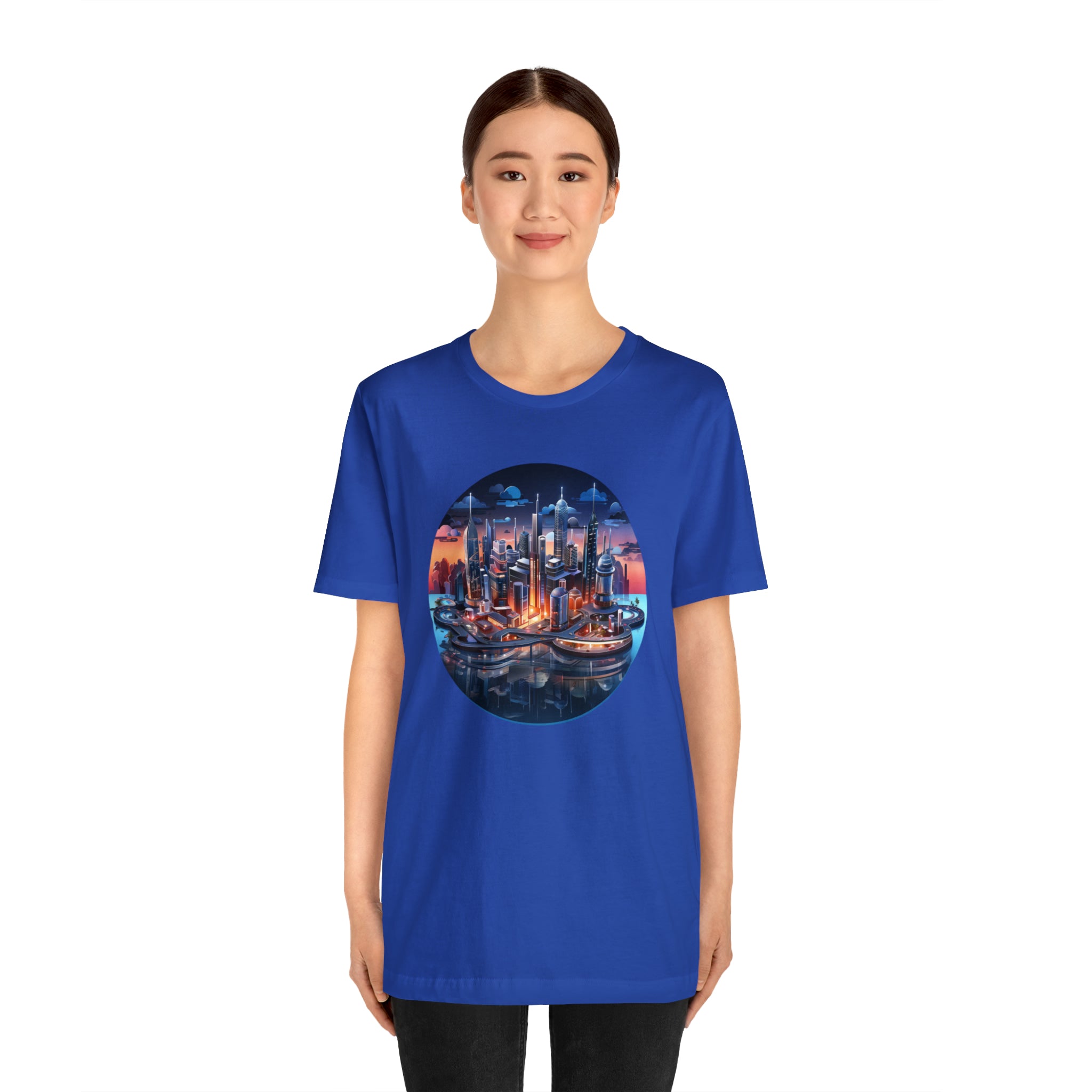 Unisex Jersey Short Sleeve Tee - Isometric Designs 05