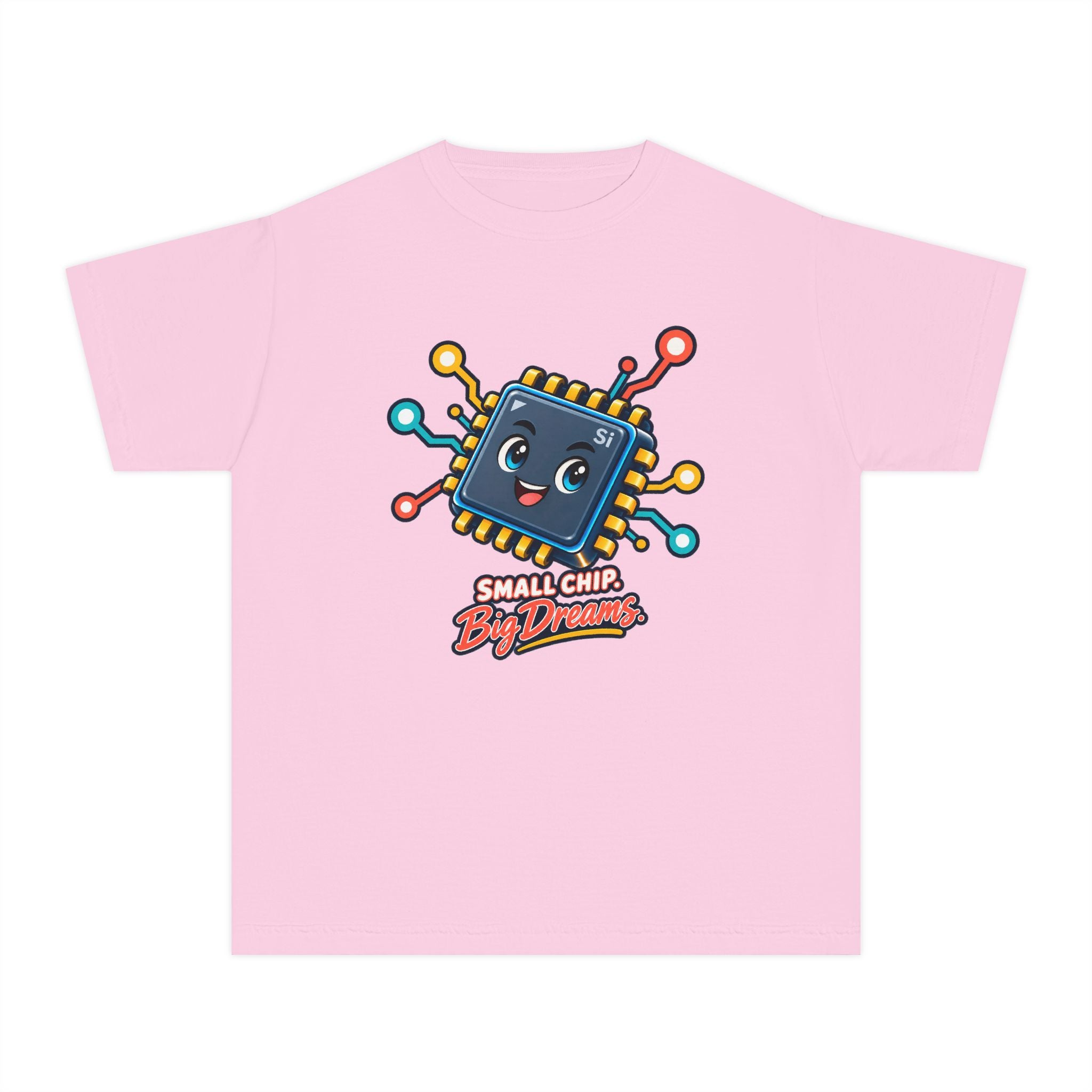 Youth Midweight Cotton Tee - Small Chip, Big Dreams