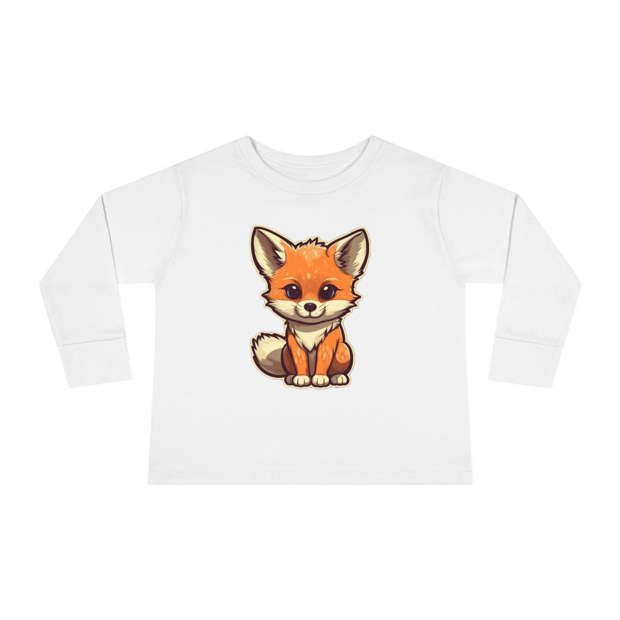 Toddler Long Sleeve Tee - Fox Pup