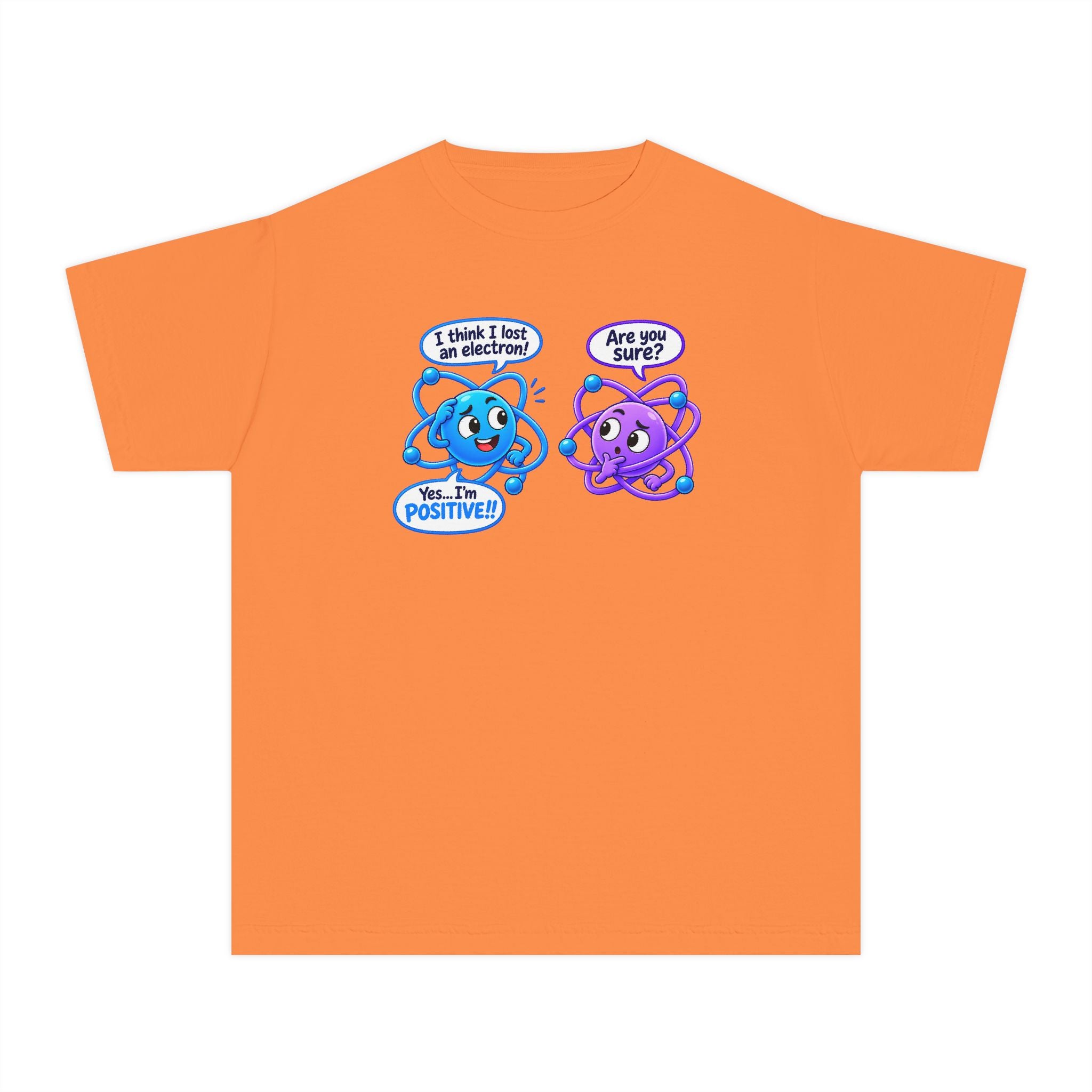 Youth Midweight Cotton Tee - Science collection - Atomic Conversation