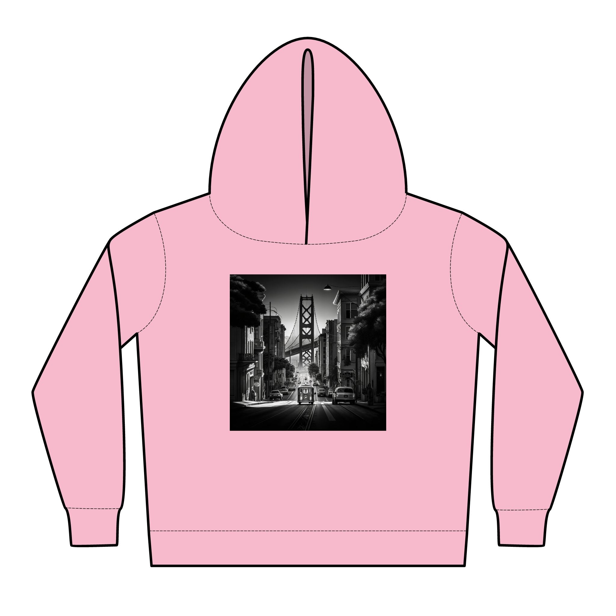 Toddler Pullover Fleece Hoodies - Digital Designs 07