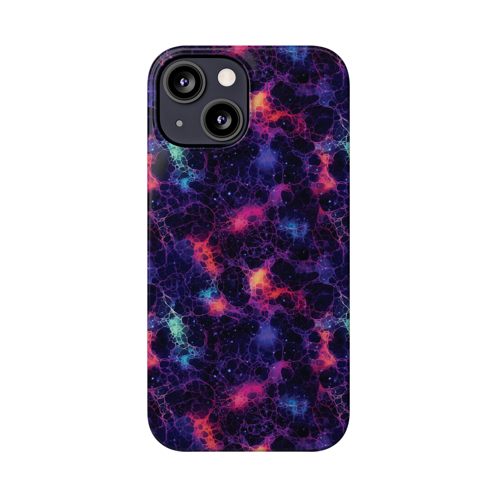 Slim Phone Cases (AOP) - Seamless Fantasy Galaxies 08