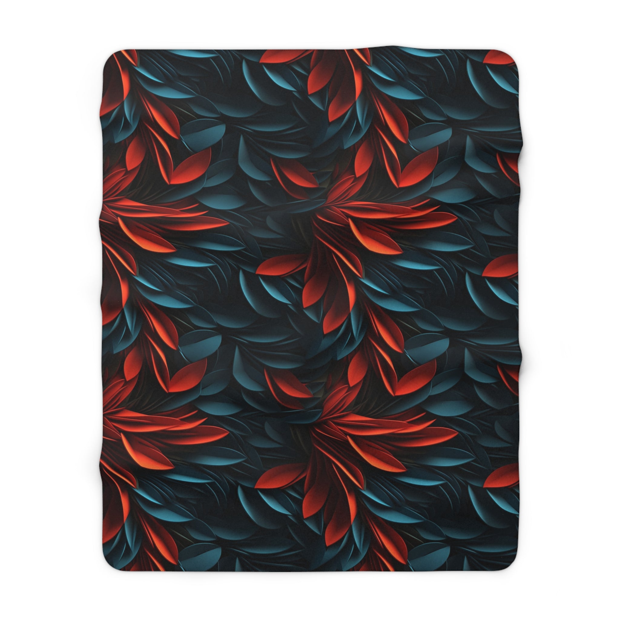 Sherpa Fleece Blanket (AOP) - Seamless Designs 23