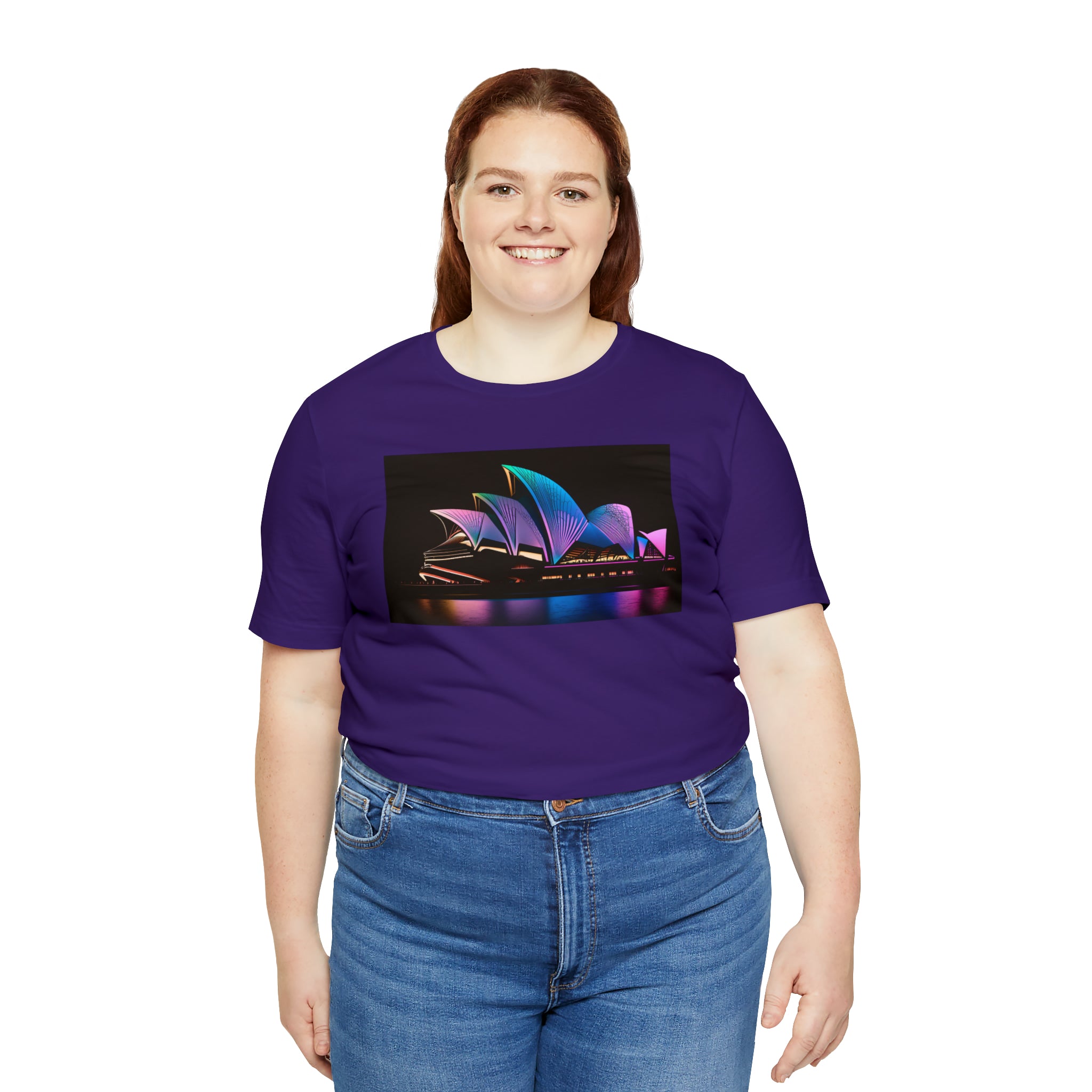 Unisex Jersey Short Sleeve Tee - Sydney Opera House, Australia