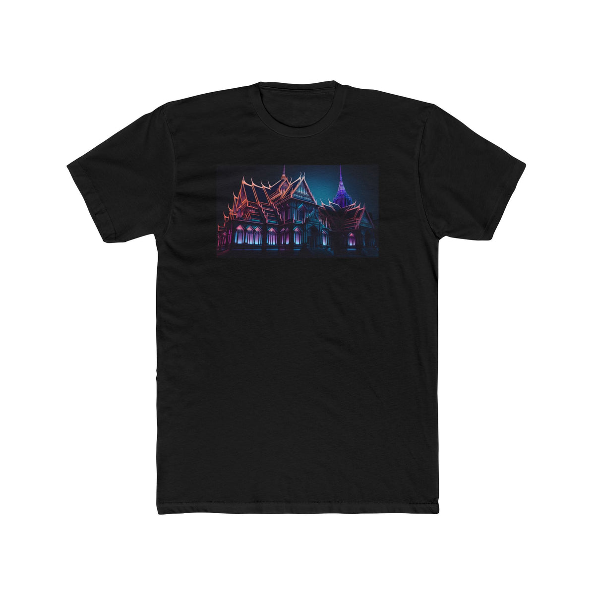 Men's Cotton Crew Tee - Elsewhere collection - Bangkok Grand Palace