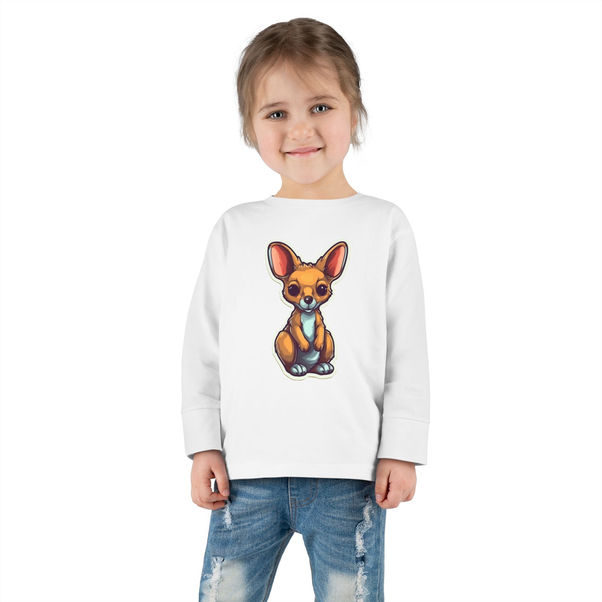 Toddler Long Sleeve Tee - Kangaroo Joey