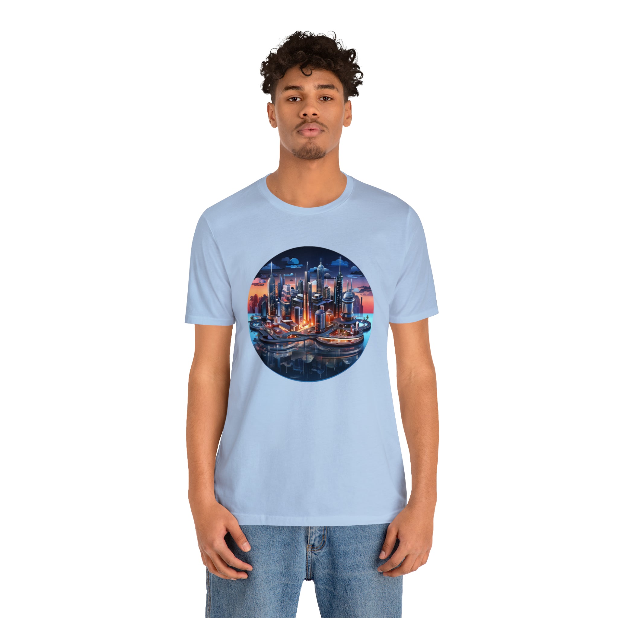 Unisex Jersey Short Sleeve Tee - Isometric Designs 05