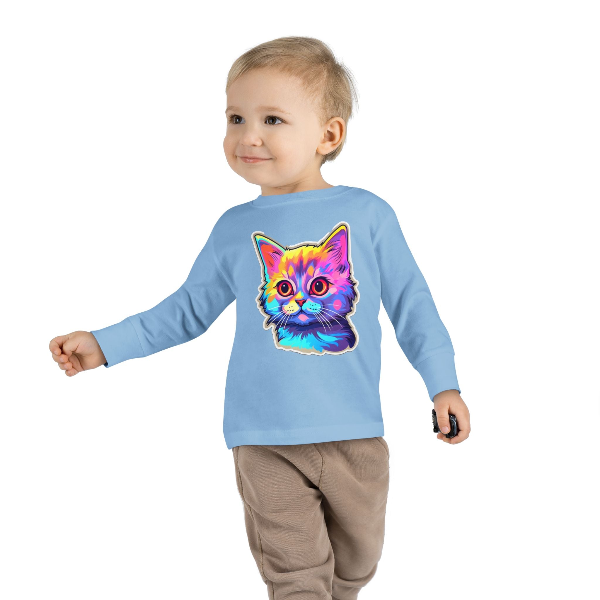 Toddler Long Sleeve Tee - Kittens 03