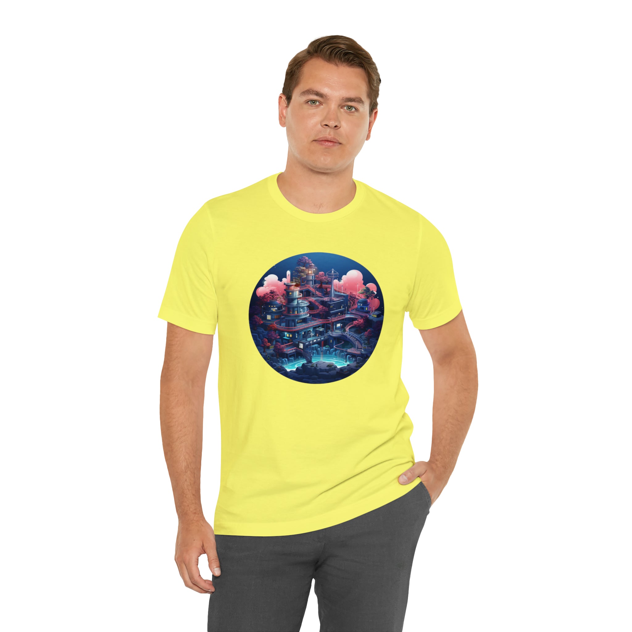 Unisex Jersey Short Sleeve Tee - Isometric Designs 03