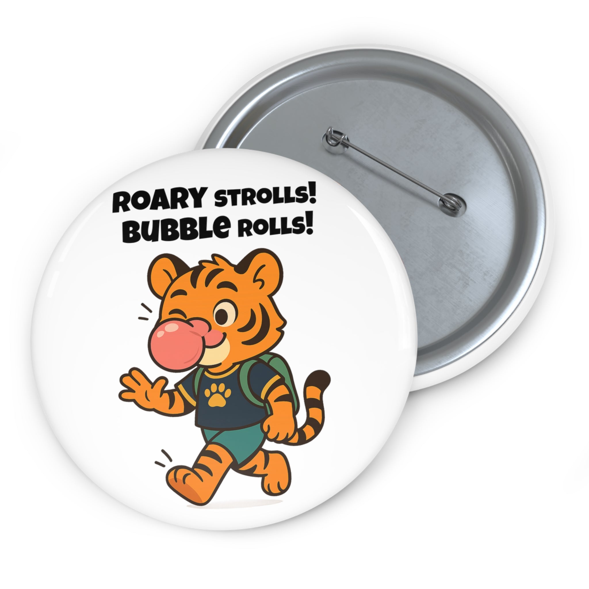 Roary Pin Buttons - Bubblegum Time