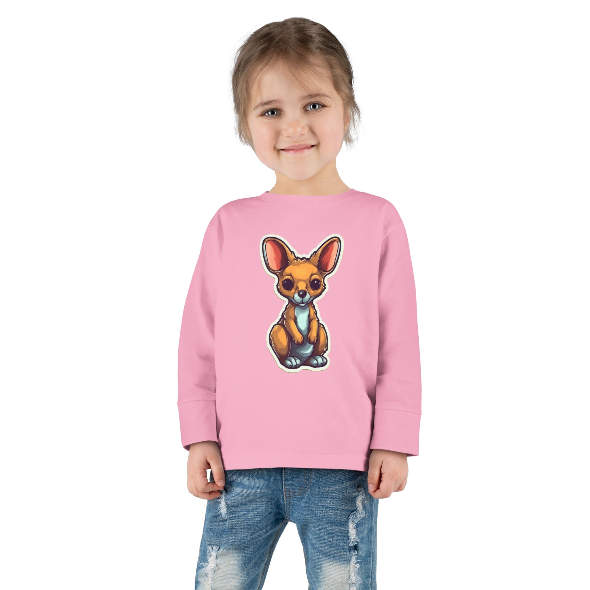 Toddler Long Sleeve Tee - Kangaroo Joey