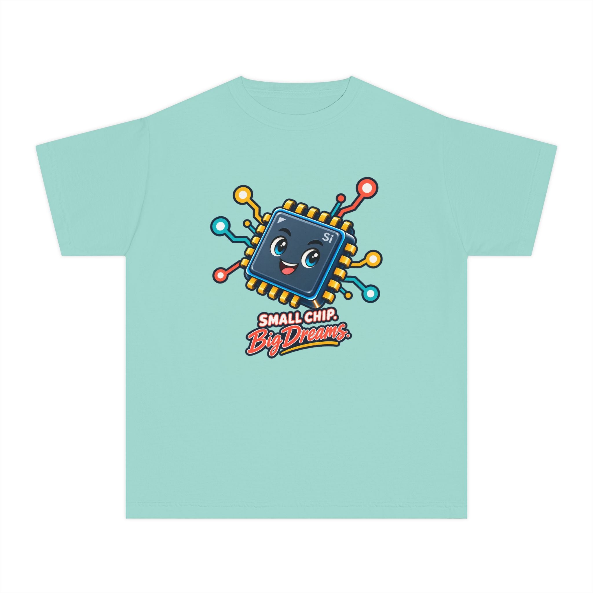 Youth Midweight Cotton Tee - Small Chip, Big Dreams