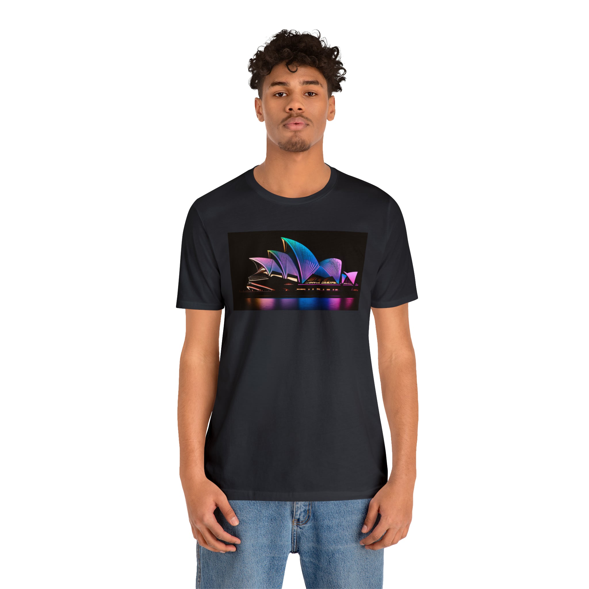 Unisex Jersey Short Sleeve Tee - Sydney Opera House, Australia