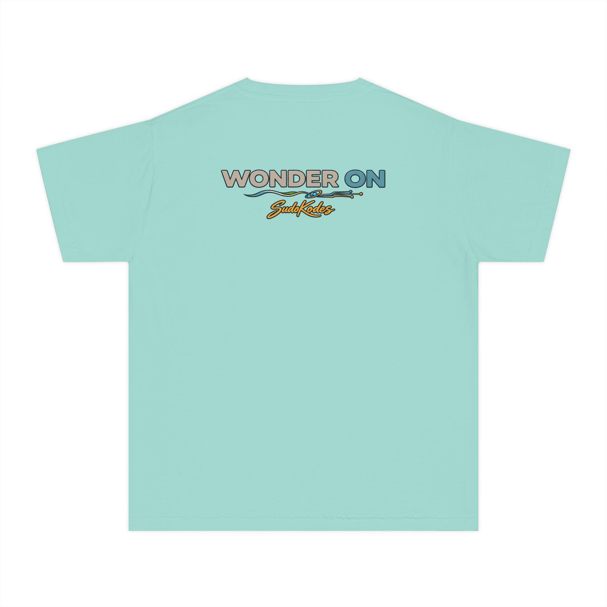 Manta Ray Flying Underwater, a Science design, on a youth midweight cotton tee