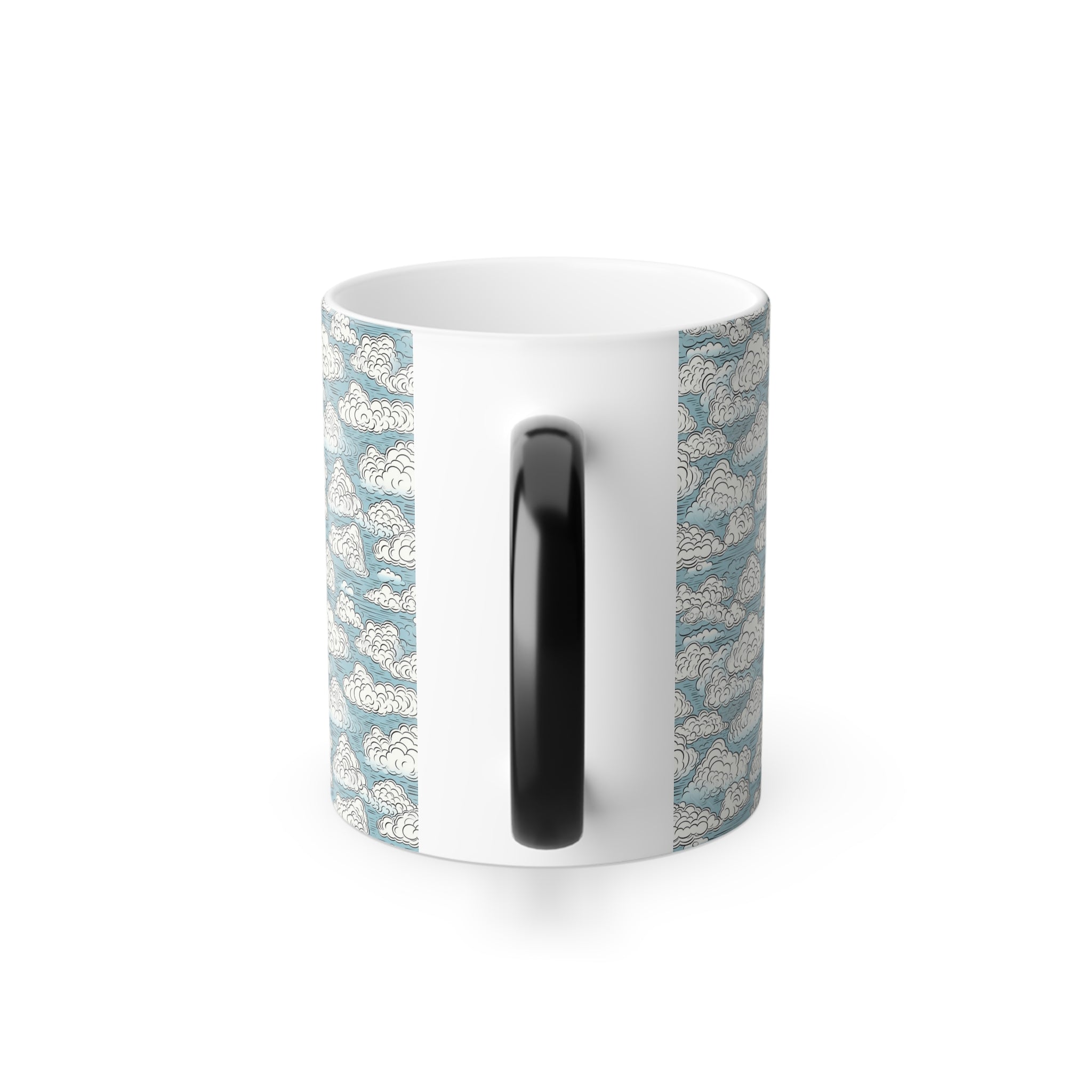 Color-Changing Mug, 11oz — Abstract Clouds