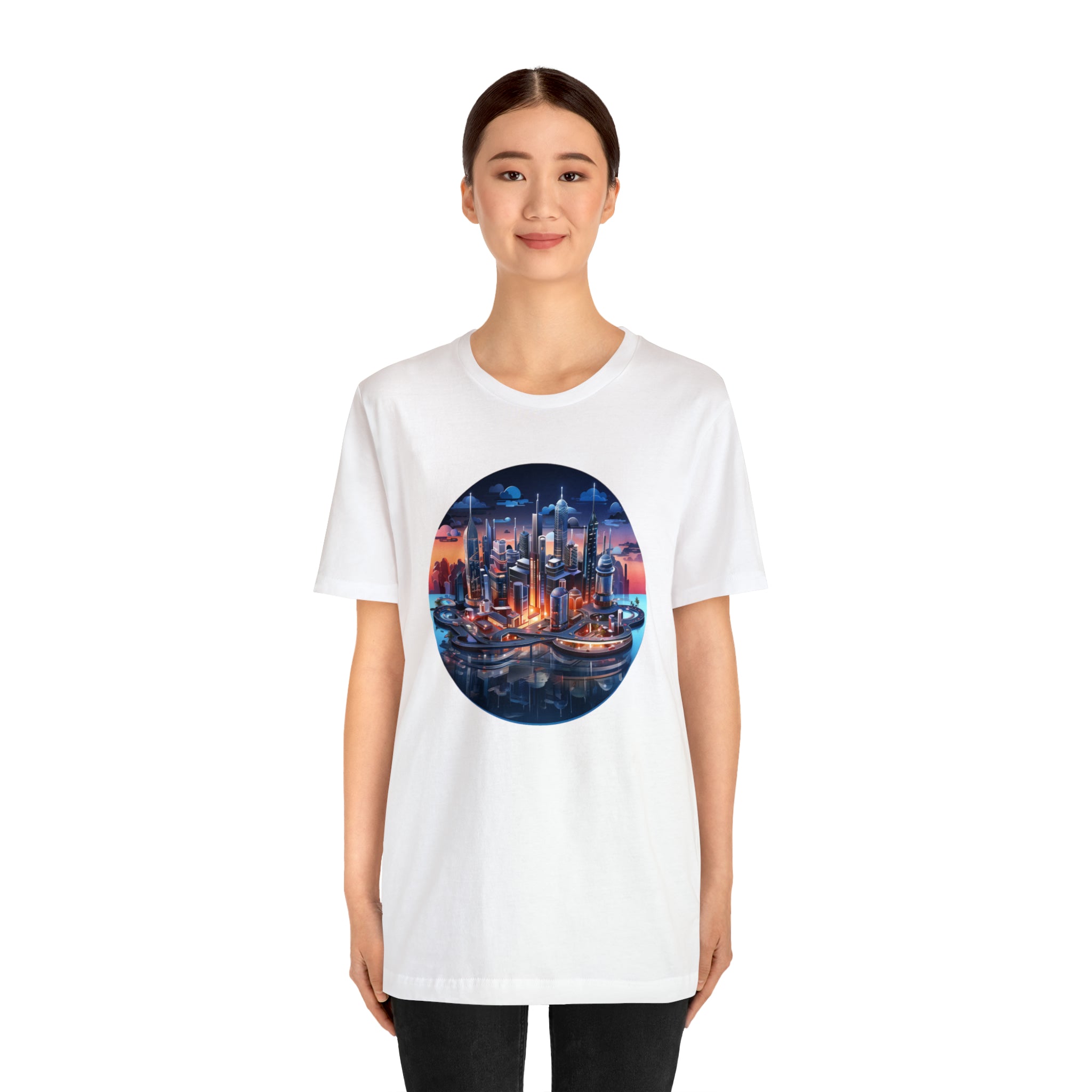 Unisex Jersey Short Sleeve Tee - Isometric Designs 05