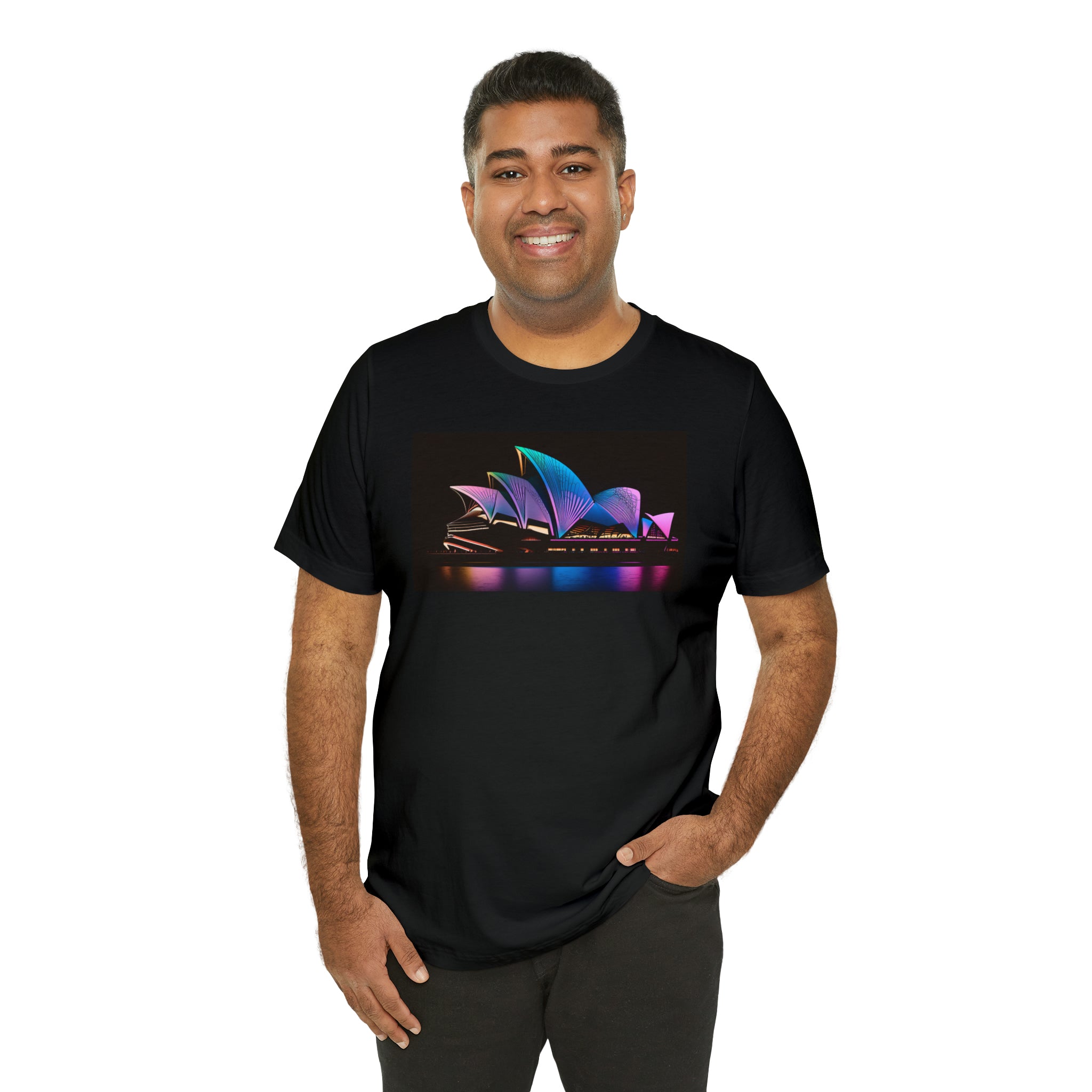 Unisex Jersey Short Sleeve Tee - Sydney Opera House, Australia