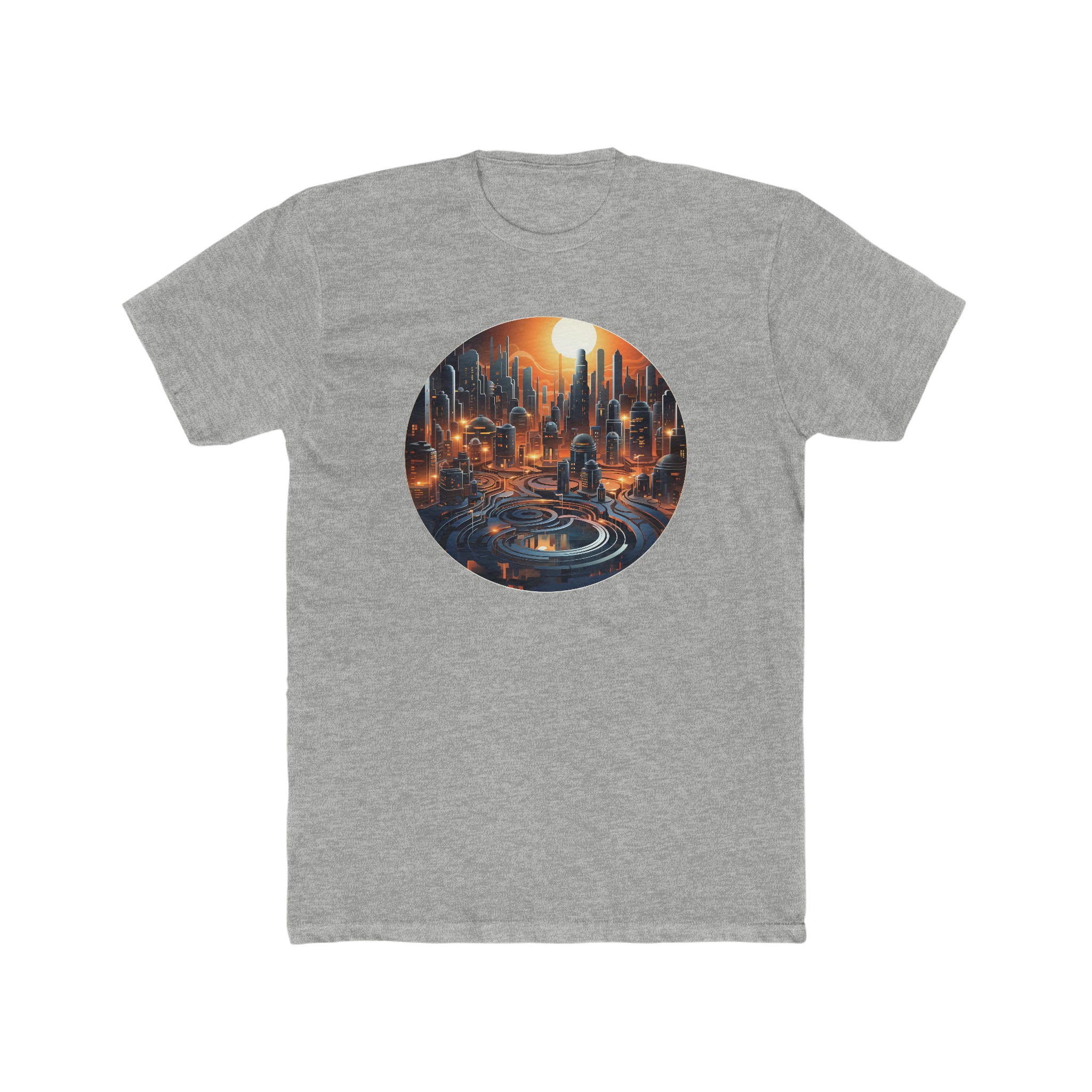 Men's Cotton Crew Tee - Isometric Designs 04