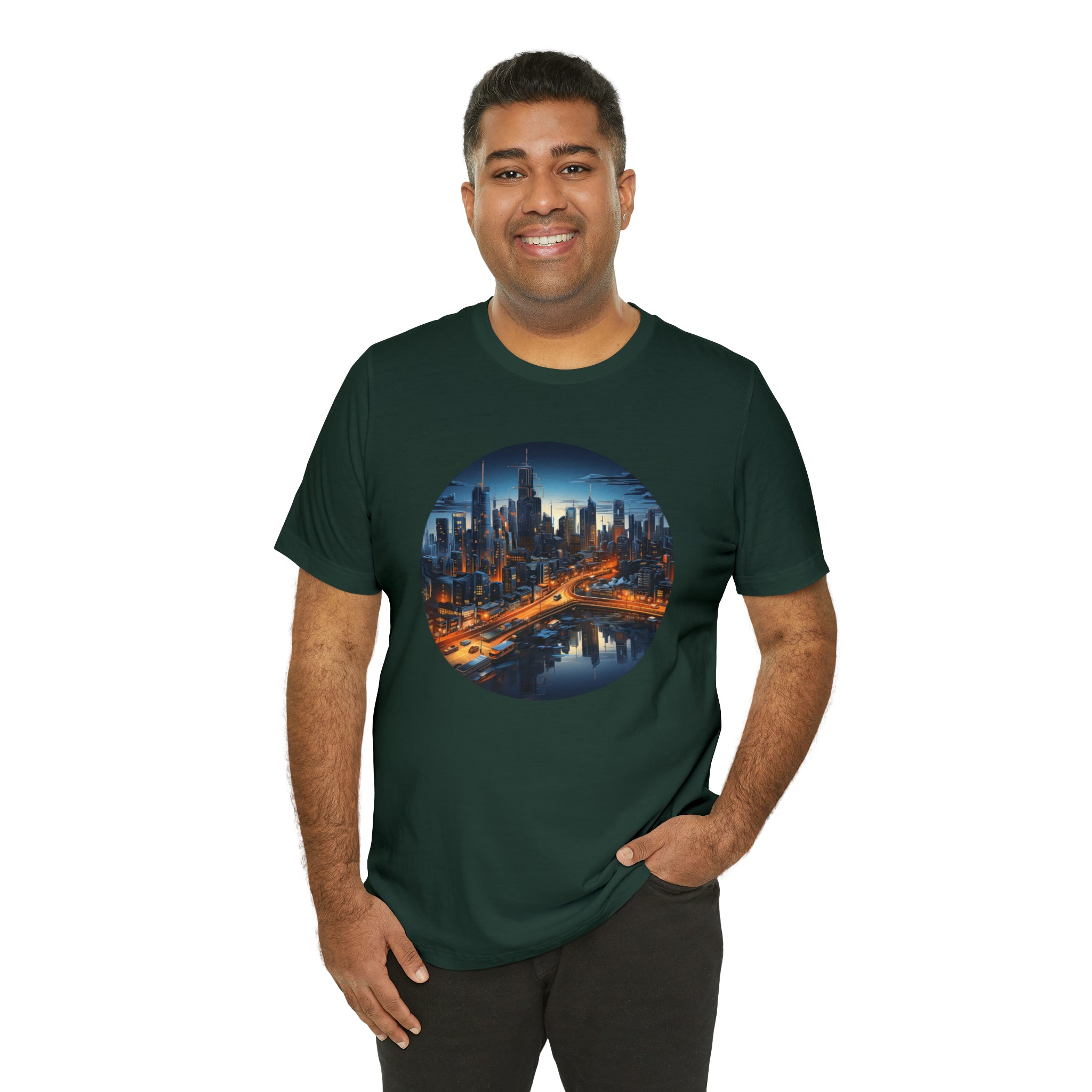 Unisex Jersey Short Sleeve Tee - Isometric Designs 06