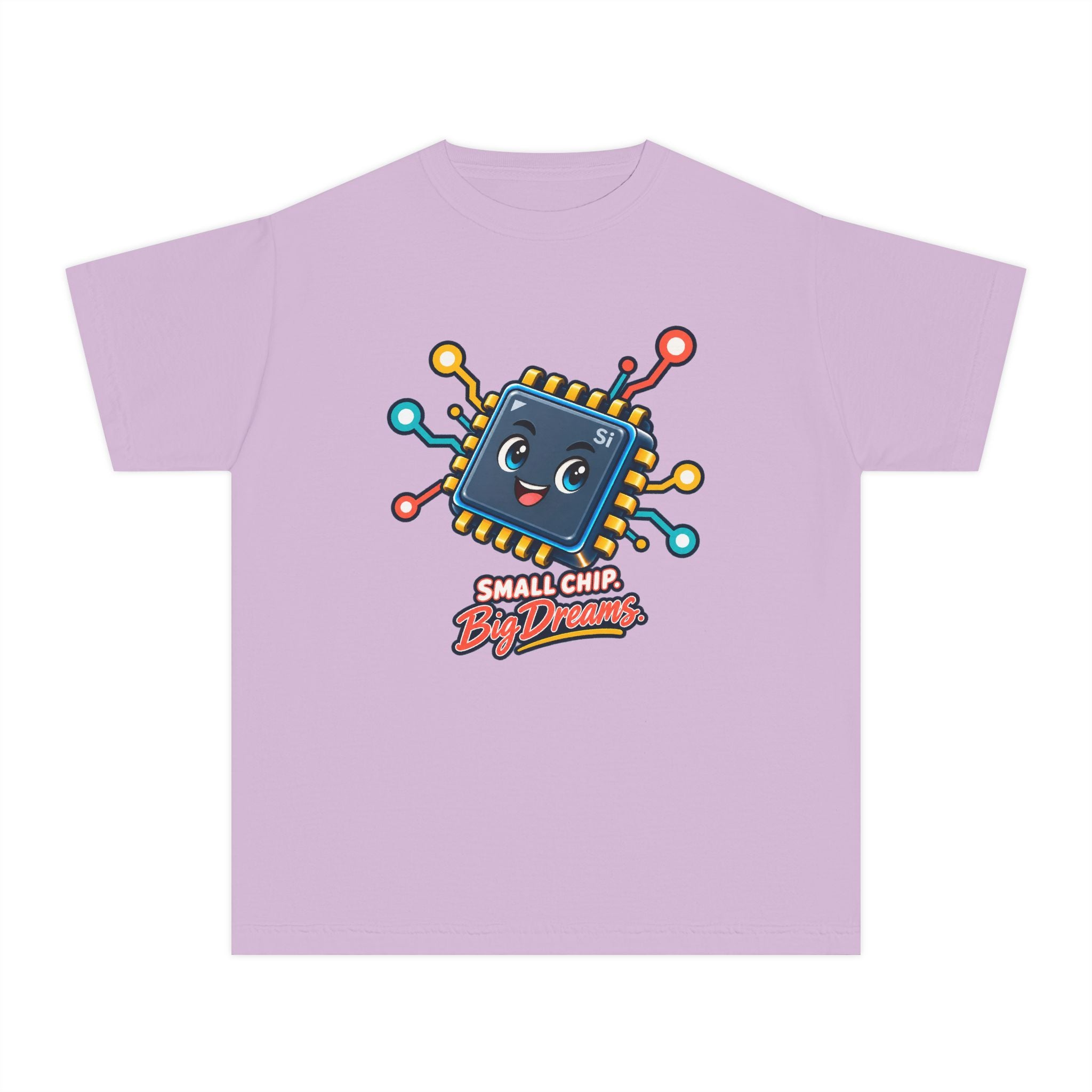 Youth Midweight Cotton Tee - Small Chip, Big Dreams