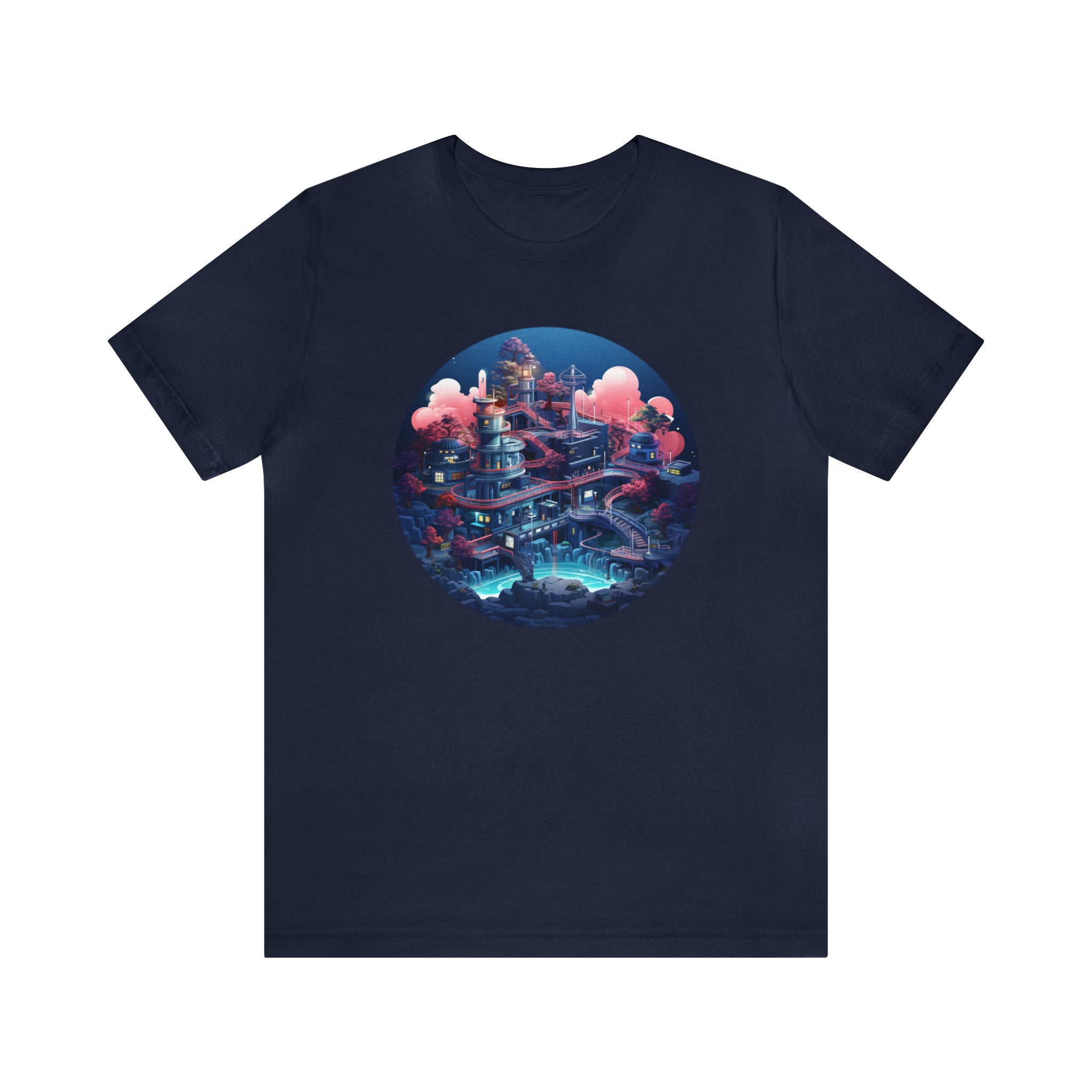 Unisex Jersey Short Sleeve Tee - Isometric Designs 03