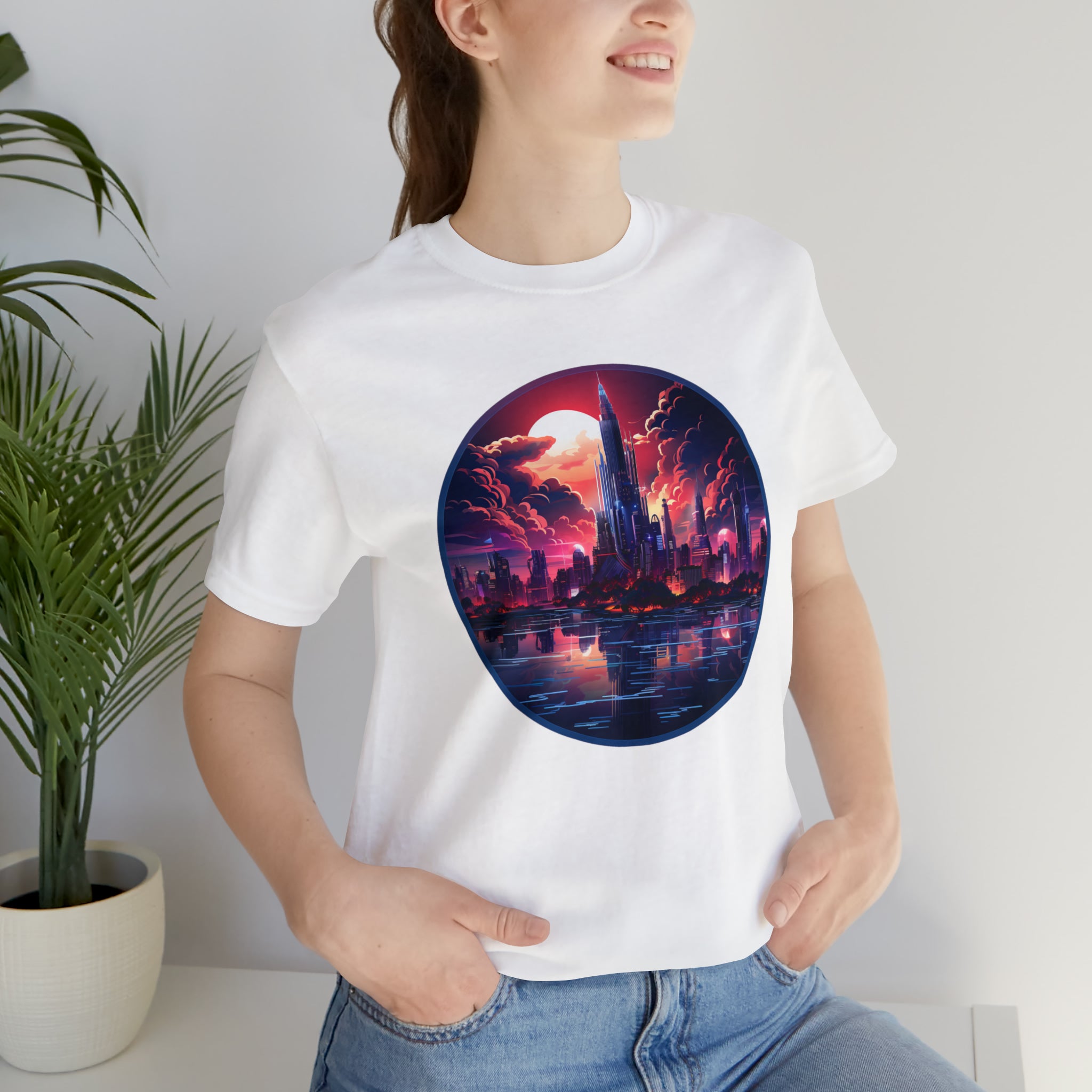 Unisex Jersey Short Sleeve Tee - Isometric Designs 12