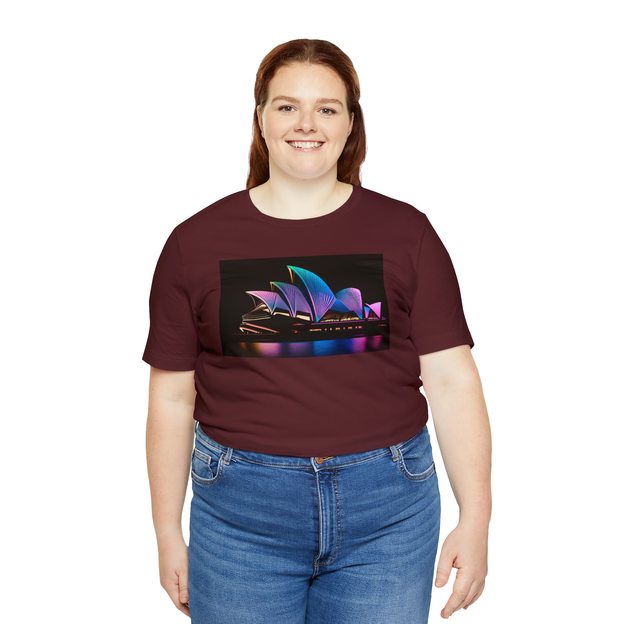 Unisex Jersey Short Sleeve Tee - Sydney Opera House, Australia