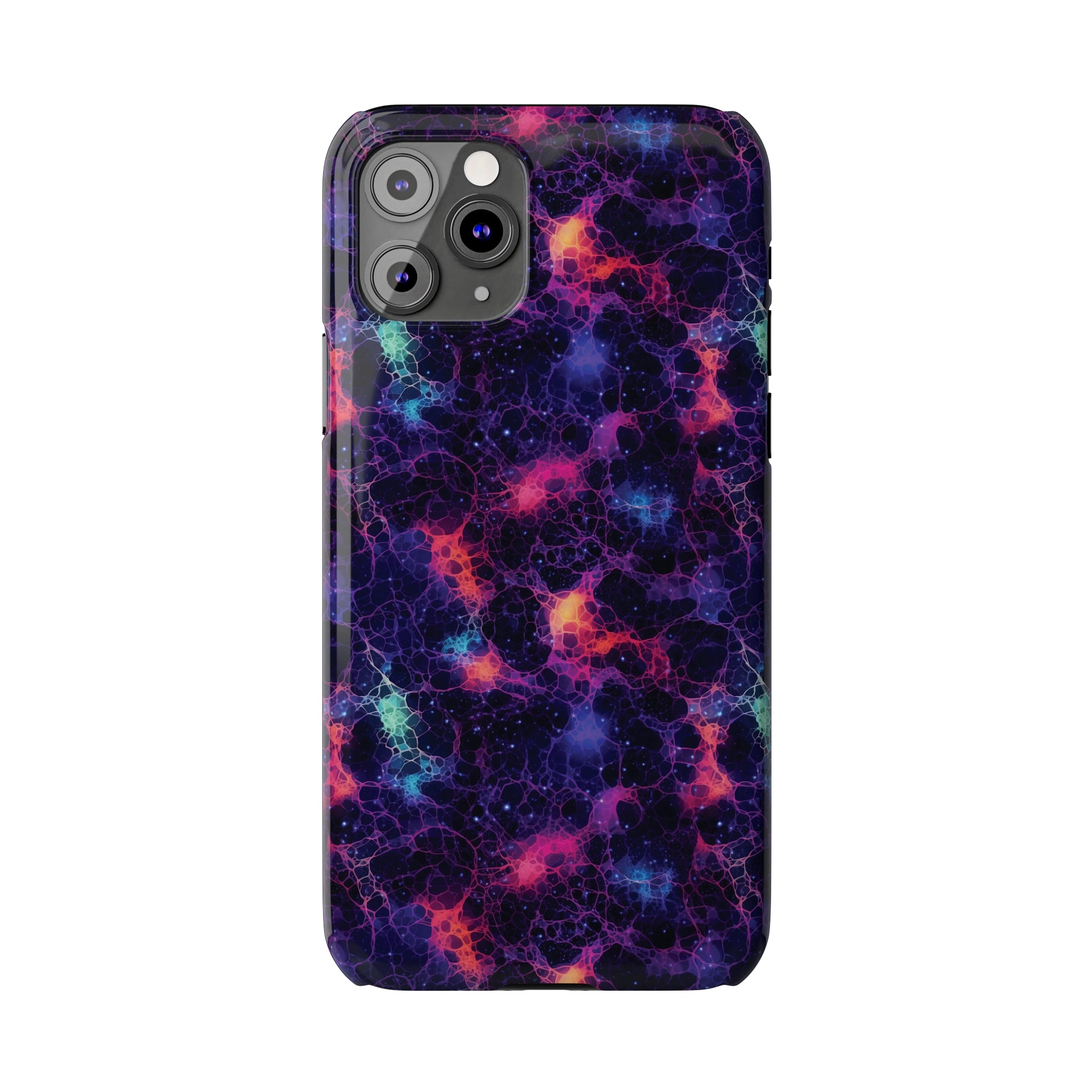 Slim Phone Cases (AOP) - Seamless Fantasy Galaxies 08