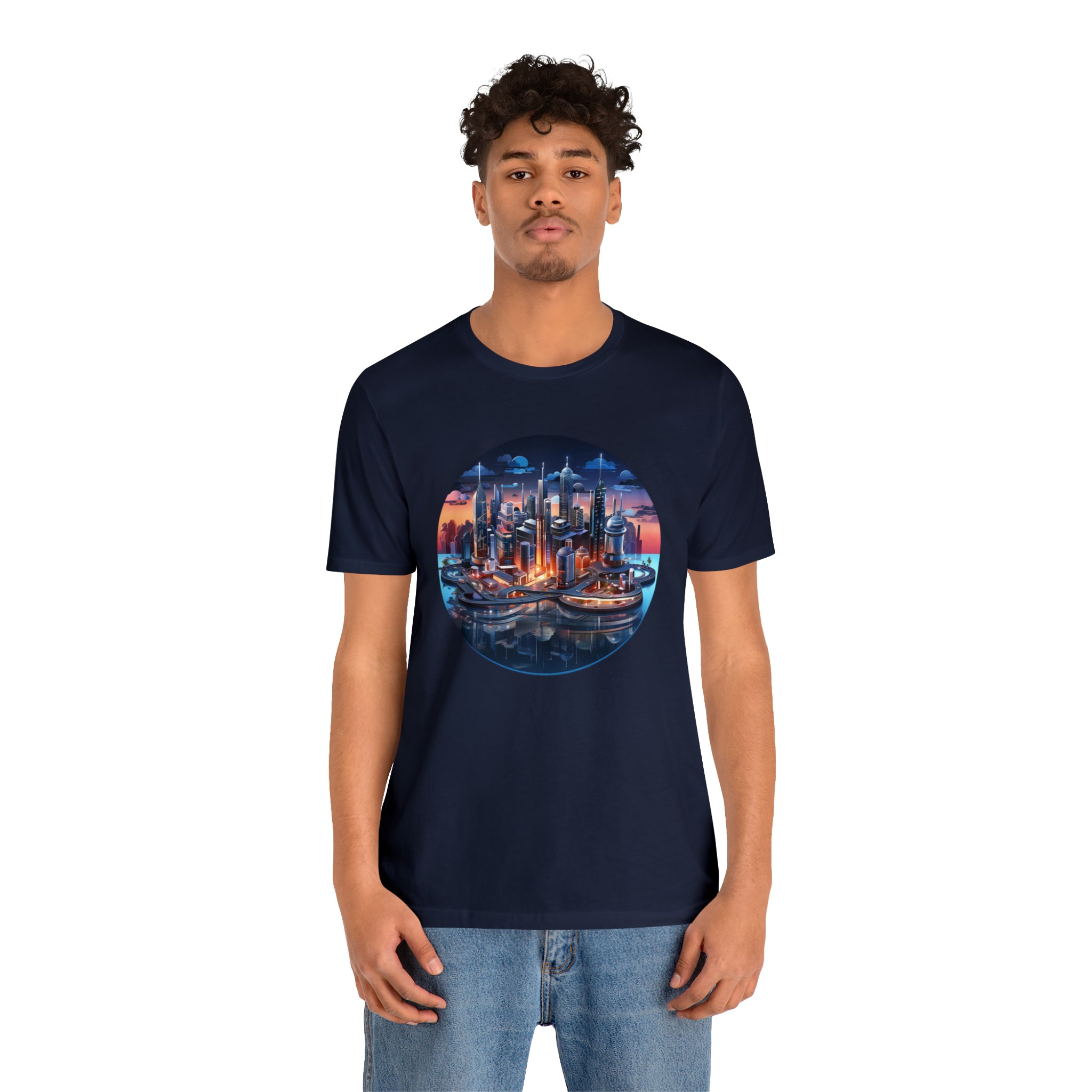 Unisex Jersey Short Sleeve Tee - Isometric Designs 05