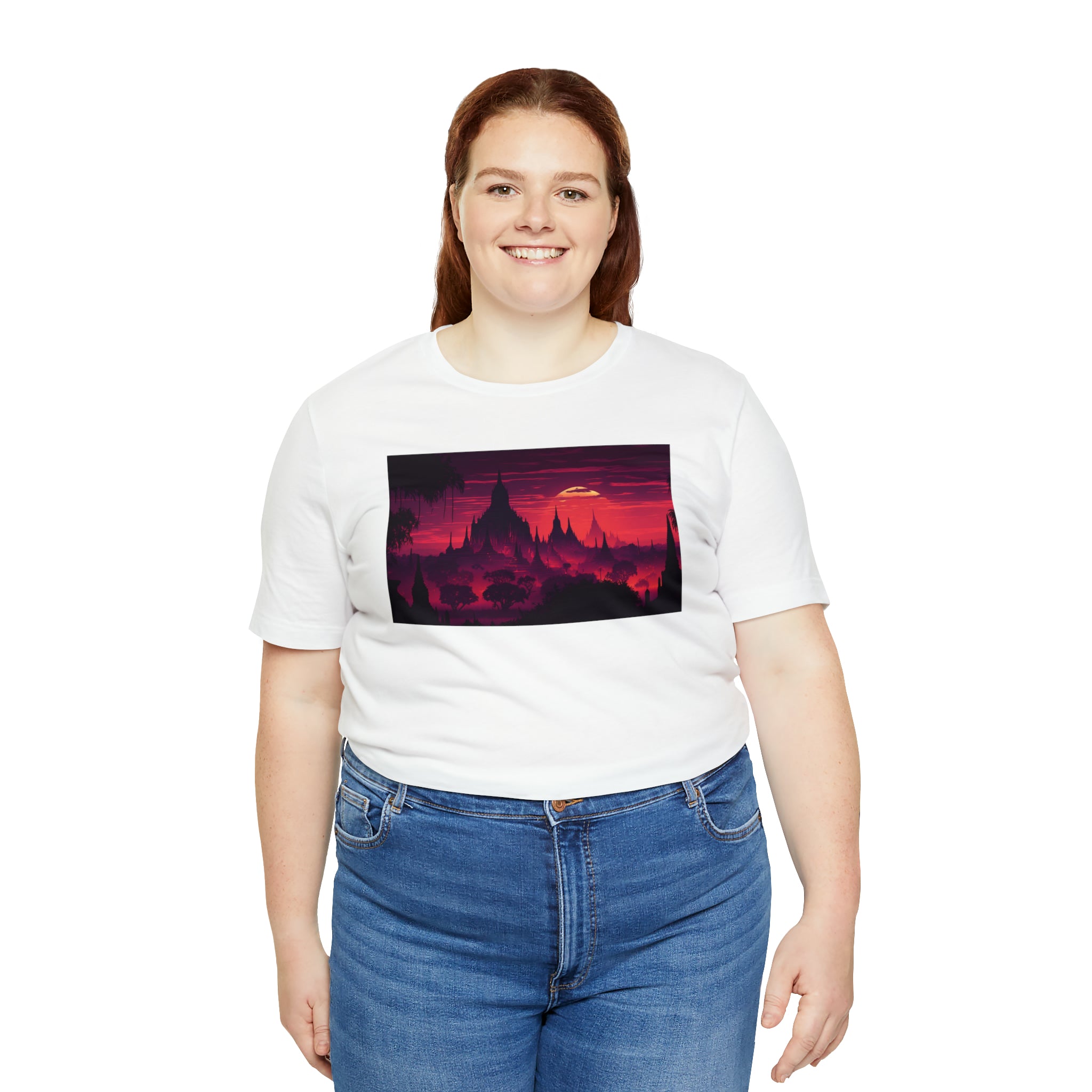 Unisex Jersey Short Sleeve Tee - Bagan, Myanmar