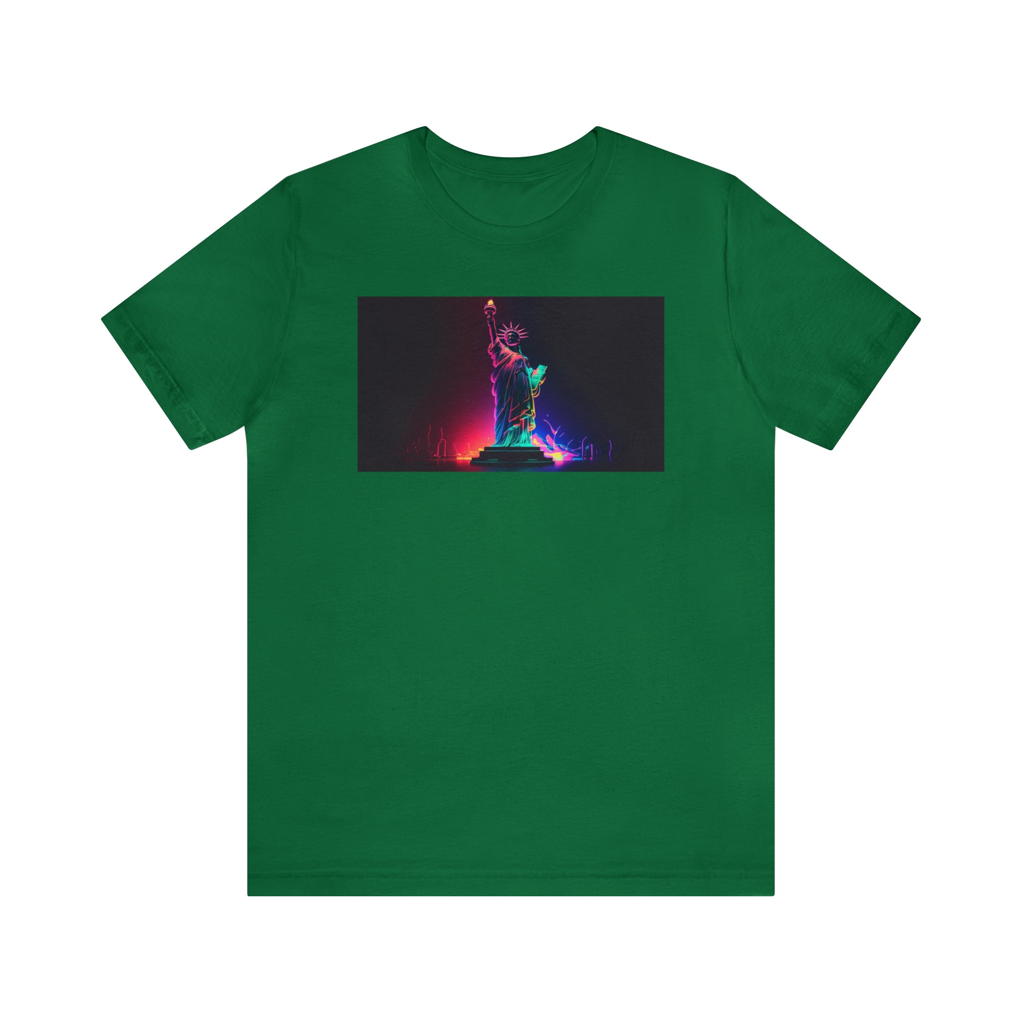 Unisex Jersey Short Sleeve Tee - Statue of Liberty, New York, USA