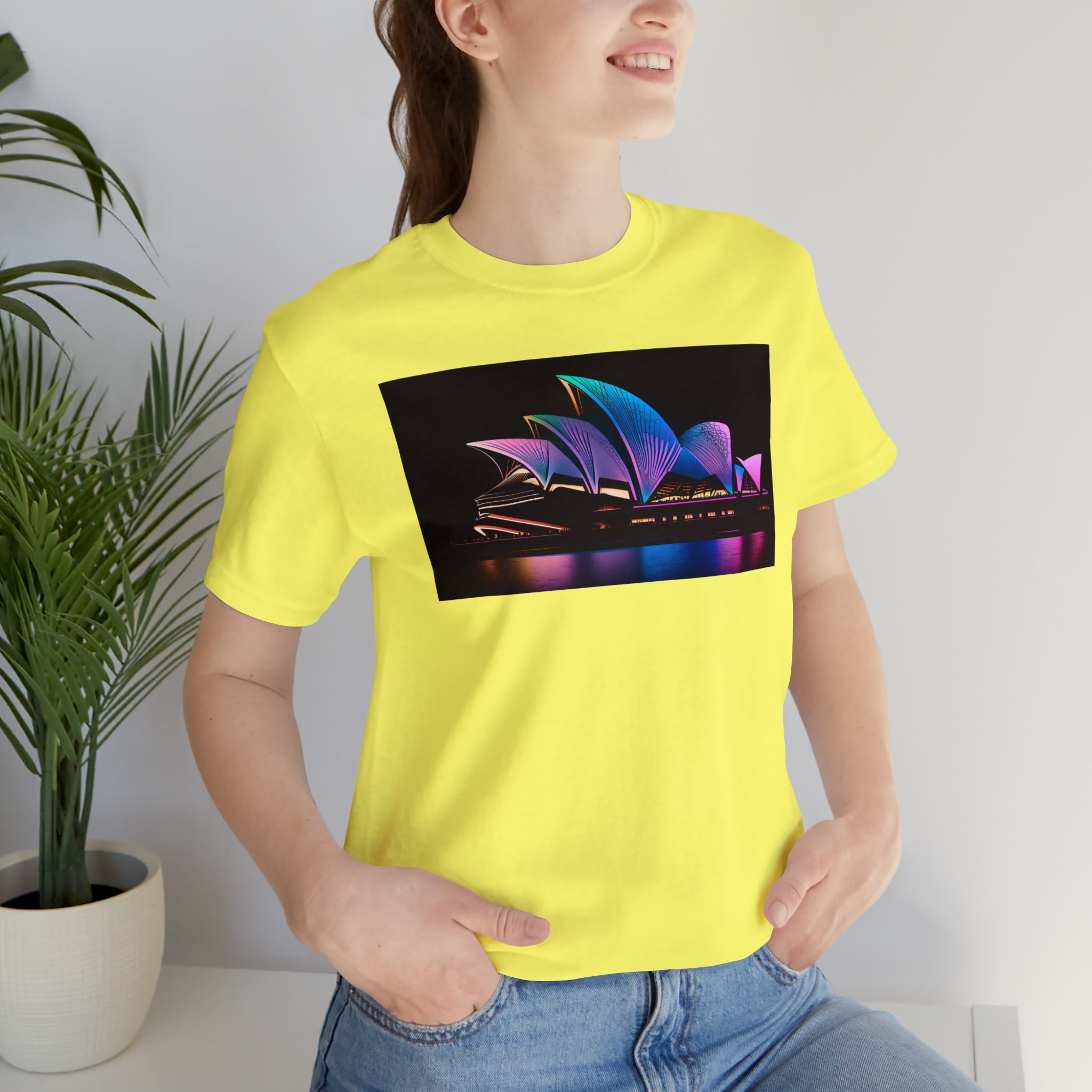 Unisex Jersey Short Sleeve Tee - Sydney Opera House, Australia
