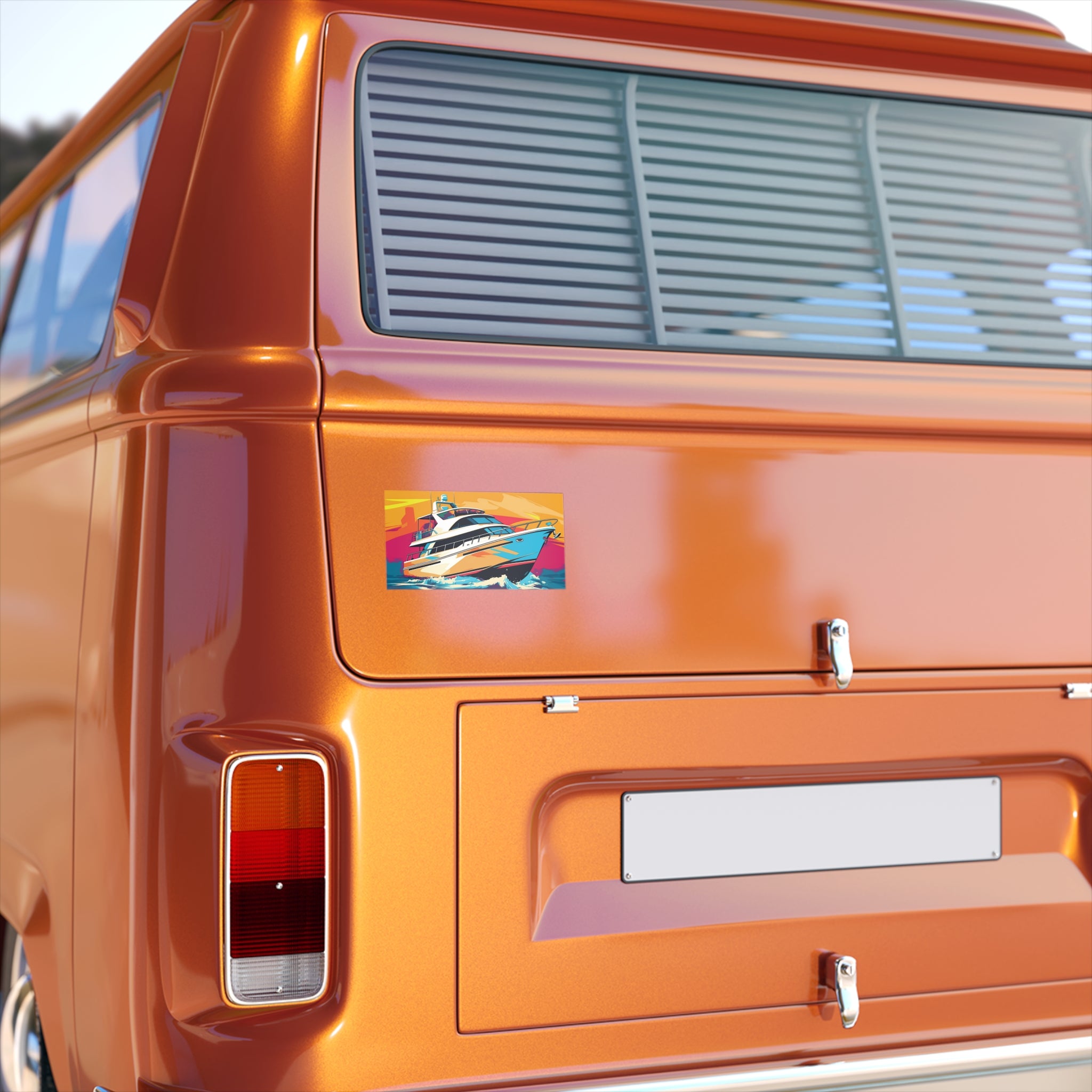 Bumper Stickers - Pop Art Designs, Yacht