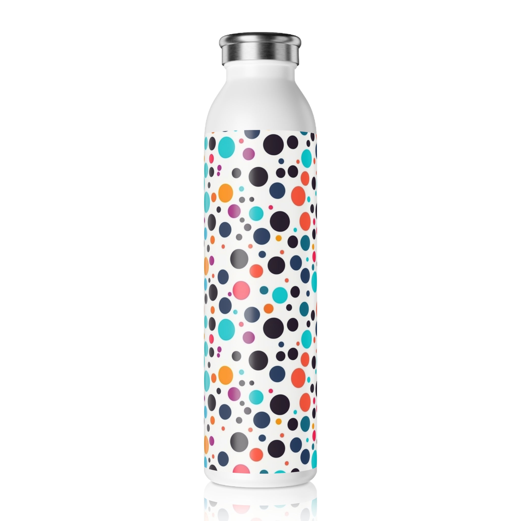 Slim Water Bottle - Abstract Designs 04
