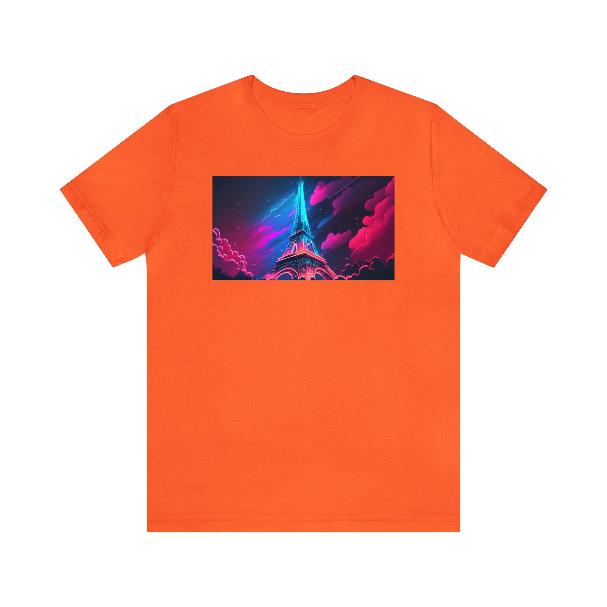 Unisex Jersey Short Sleeve Tee - Eiffel Tower, France