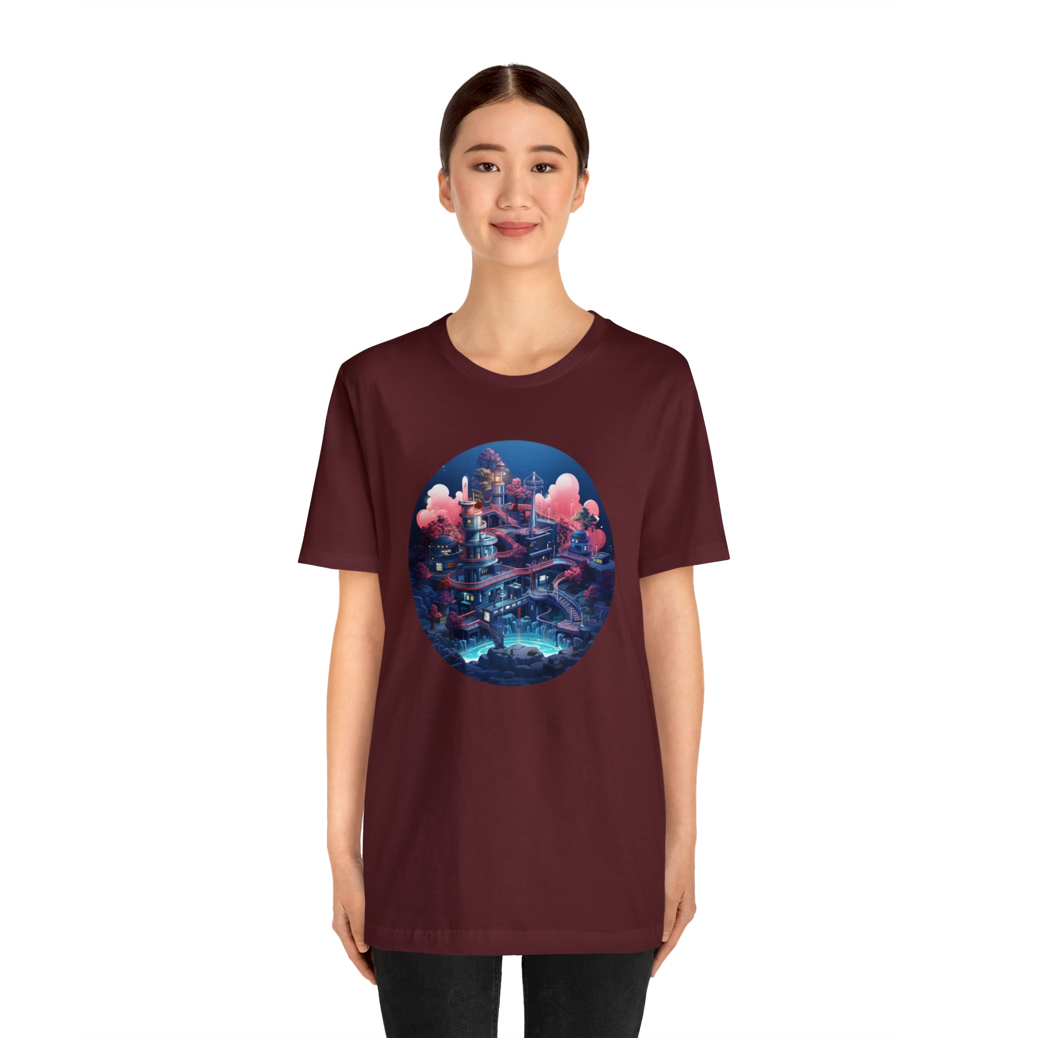 Unisex Jersey Short Sleeve Tee - Isometric Designs 03