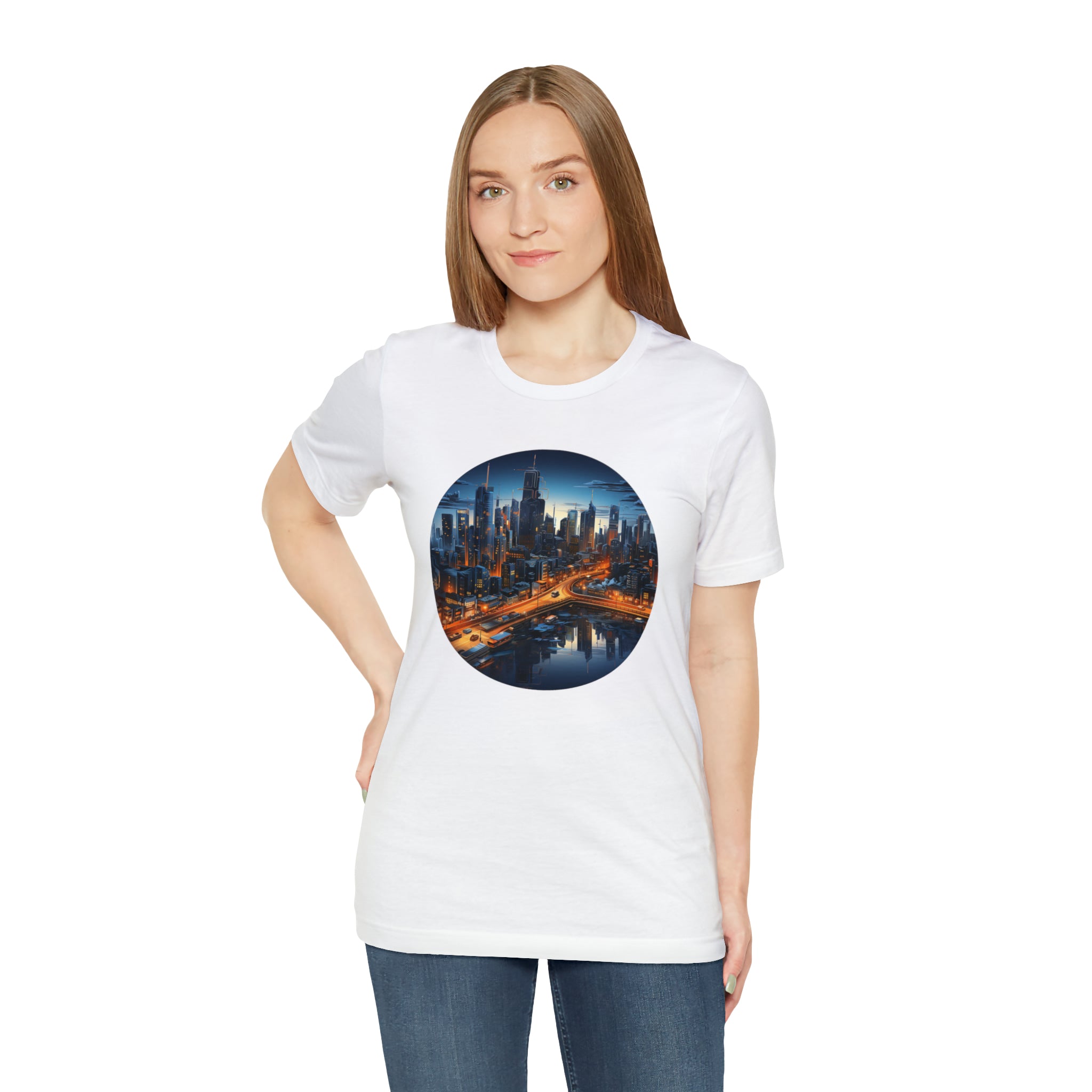 Unisex Jersey Short Sleeve Tee - Isometric Designs 06
