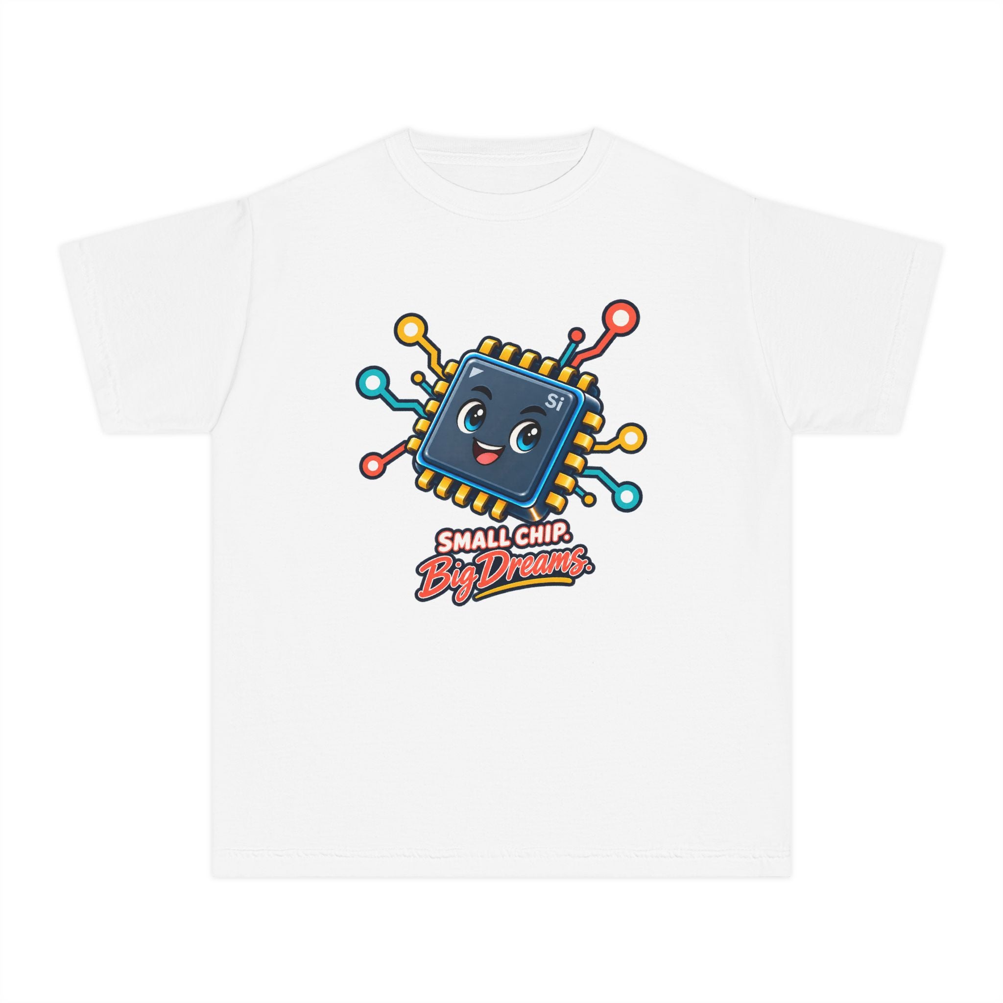 Youth Midweight Cotton Tee - Small Chip, Big Dreams