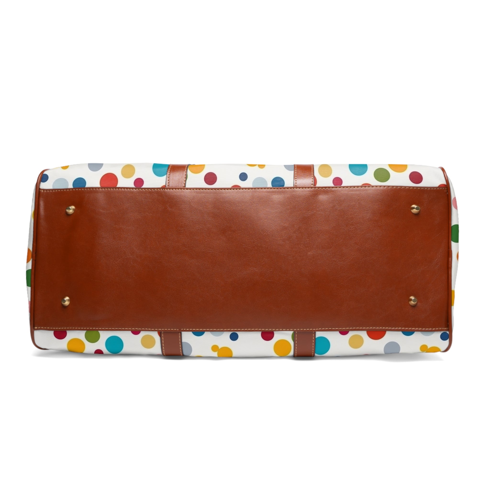 Waterproof Travel Bag (AOP) - Polka Dots Design 02