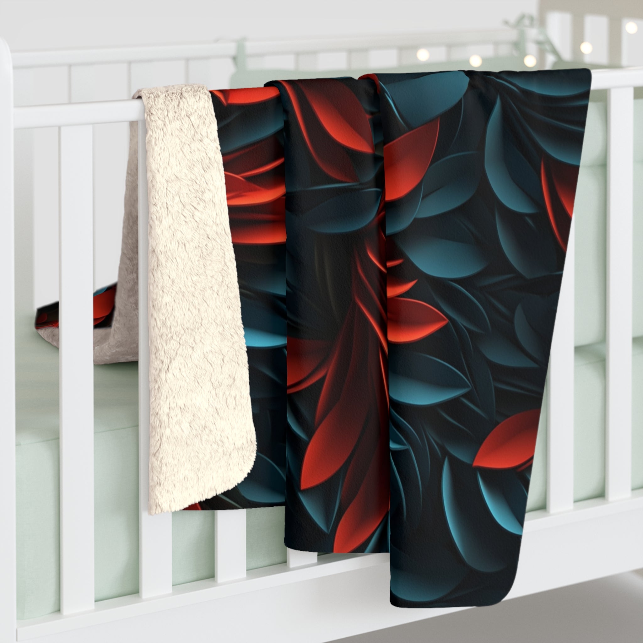 Sherpa Fleece Blanket (AOP) - Seamless Designs 23