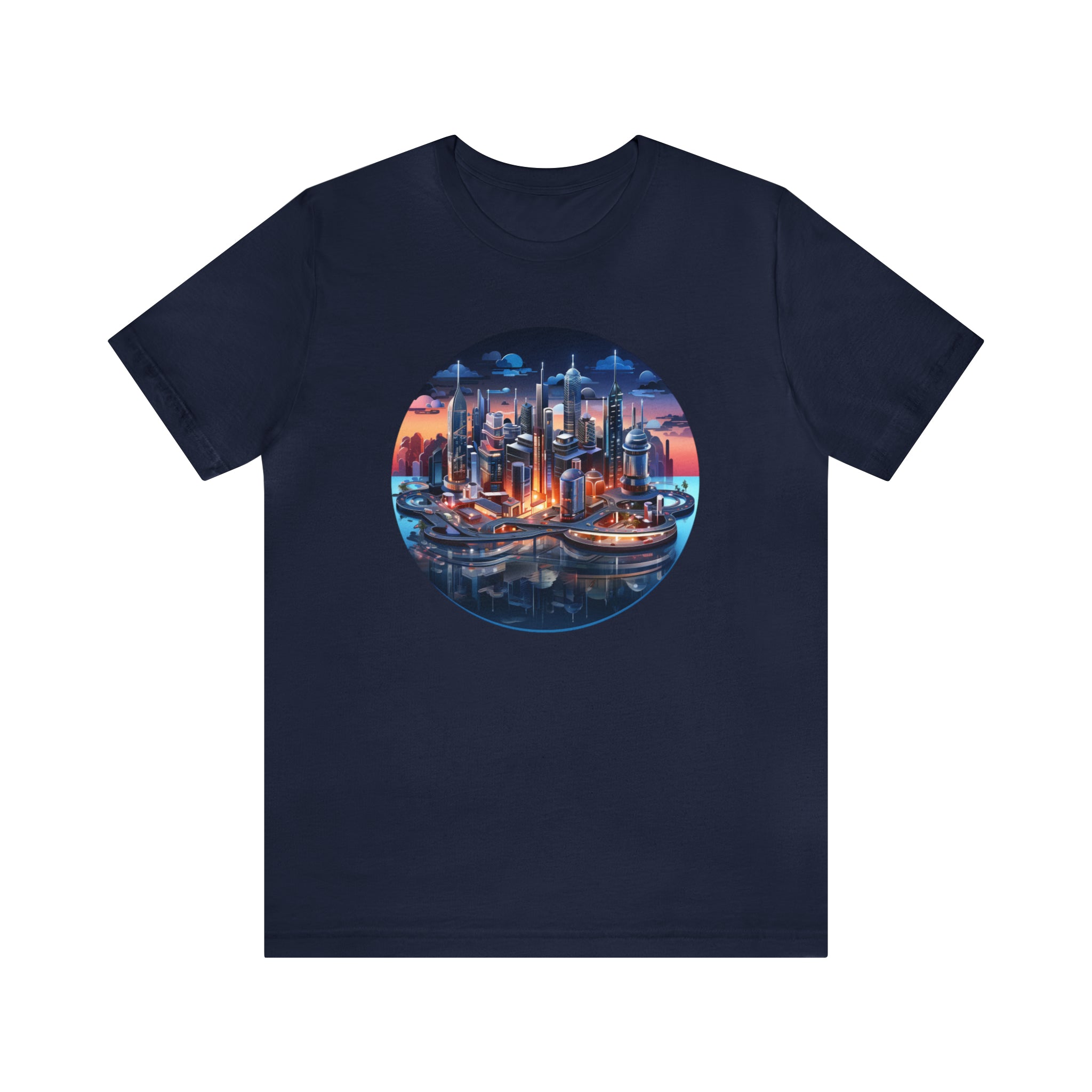 Unisex Jersey Short Sleeve Tee - Isometric Designs 05