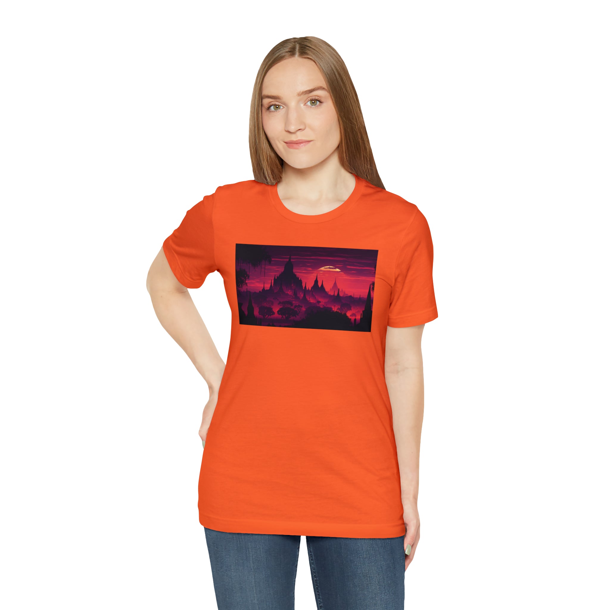 Unisex Jersey Short Sleeve Tee - Bagan, Myanmar