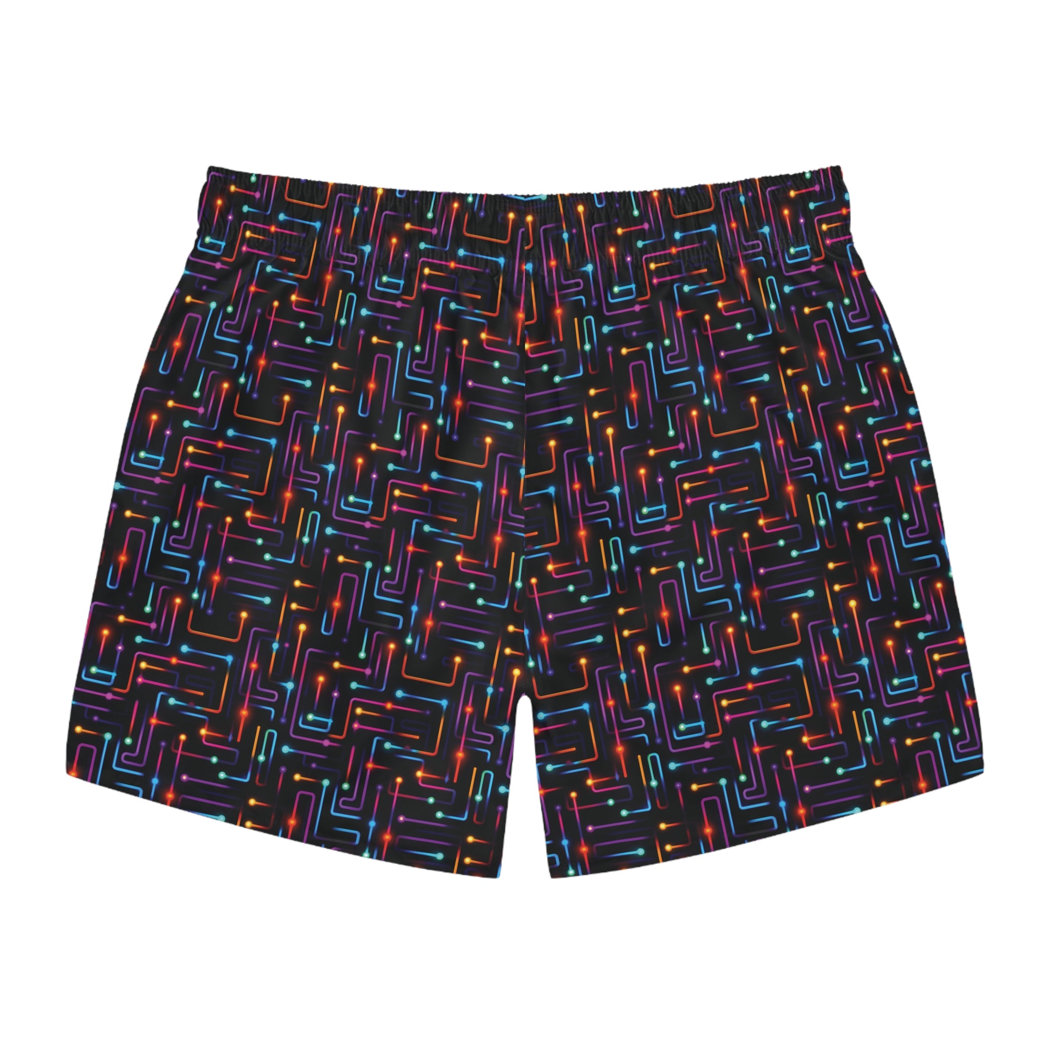 Swim Trunks (AOP) - Seamless Neon Designs 04
