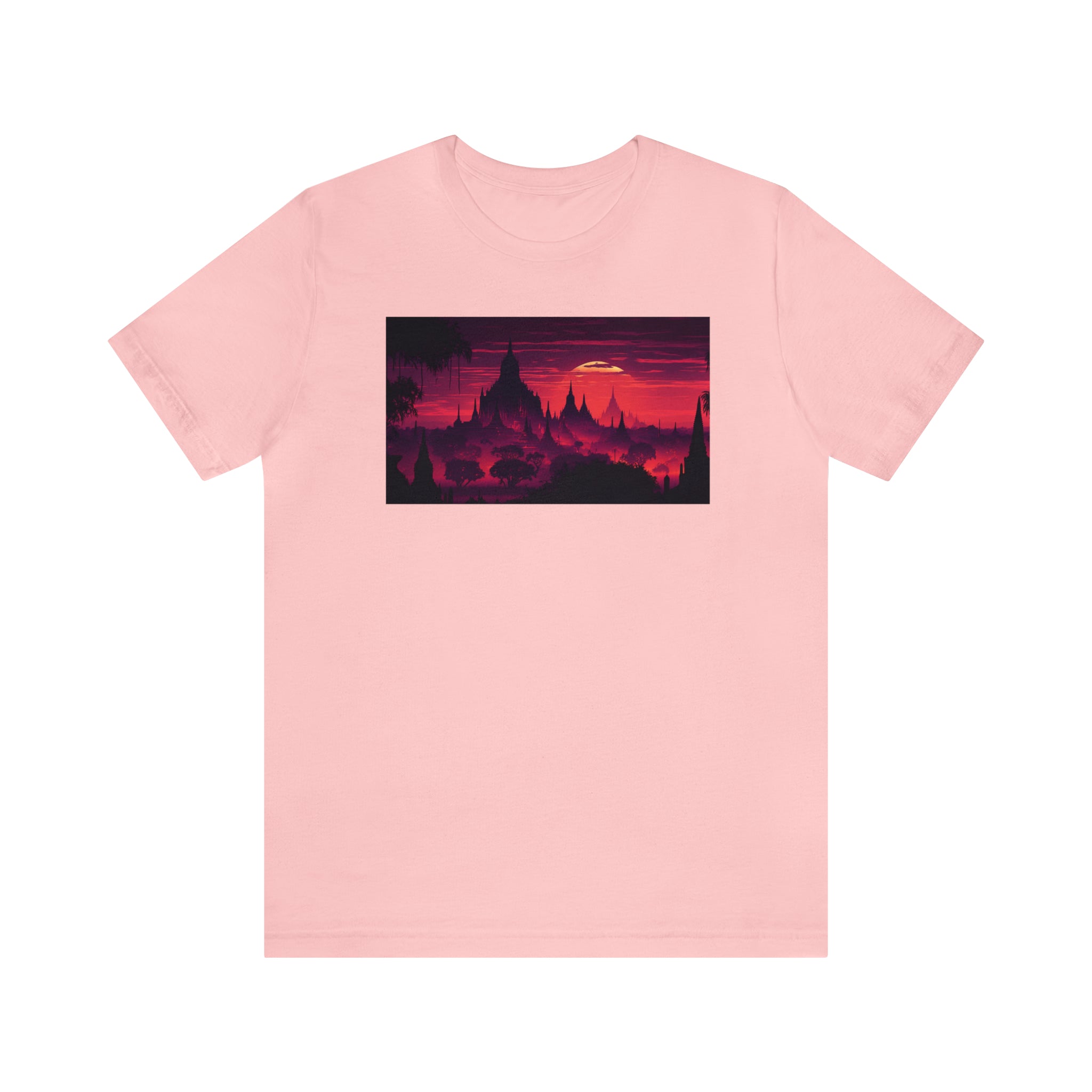 Unisex Jersey Short Sleeve Tee - Bagan, Myanmar