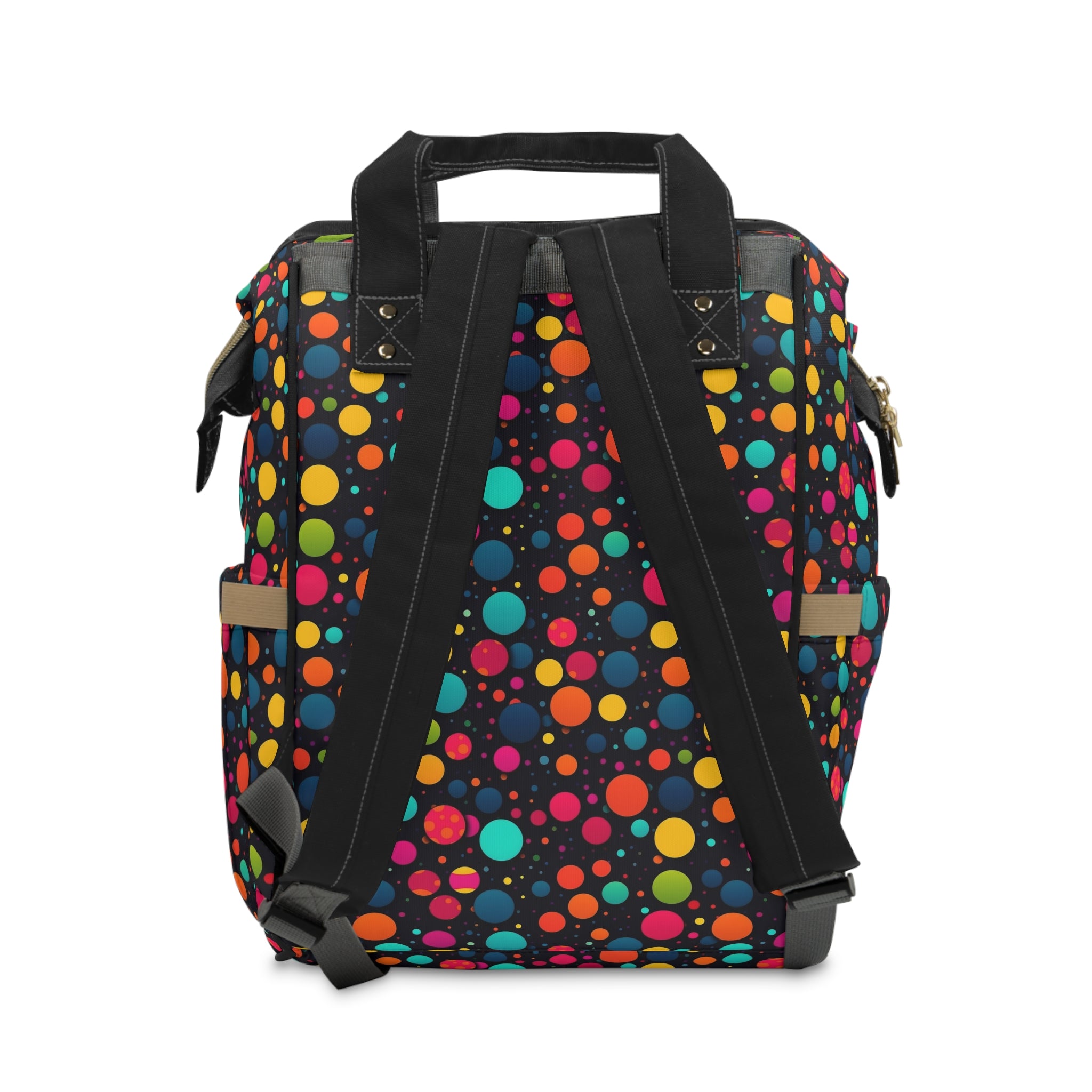 Multifunctional Diaper Backpack (AOP) - Abstract Designs 02