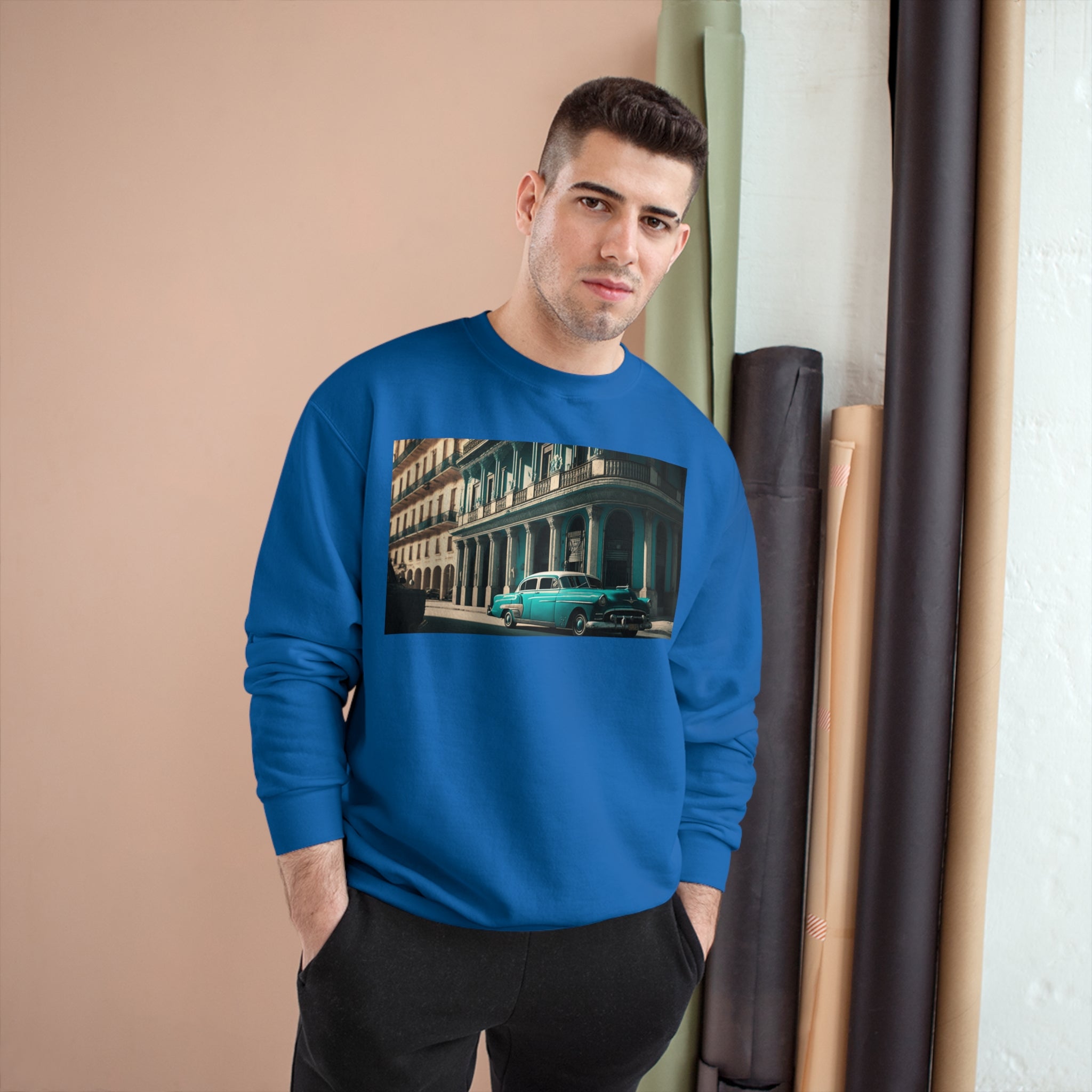 Champion Sweatshirt - Duotone Cities, Havana